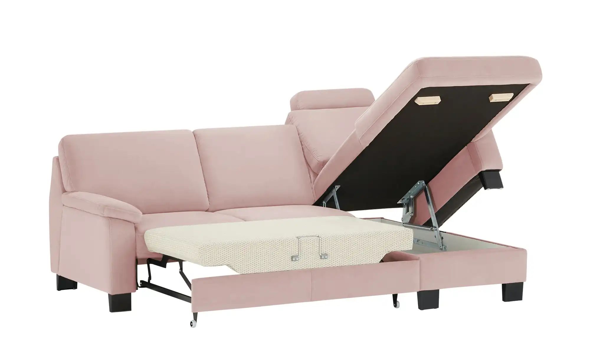 meinSofa Ecksofa  Veit ¦ rosa/pink ¦ Maße (cm): B: 232 H: 90 T: 168 Polster günstig online kaufen