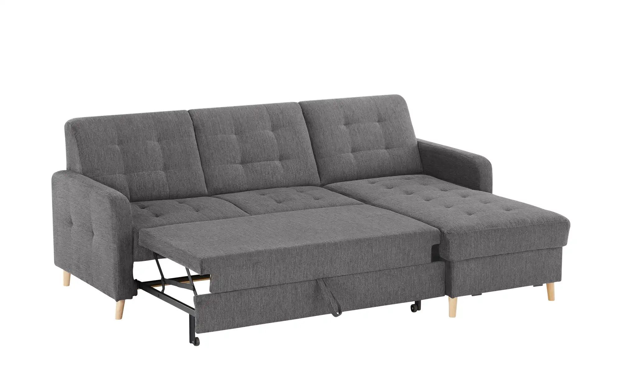 Thumbnail - Ecksofa mit Schlaffunktion Venus ¦ grau ¦ Maße (cm): B: 222 H: 87 T: 162.0 Polstermöbel > Sofas > Ecksofas - Höffner