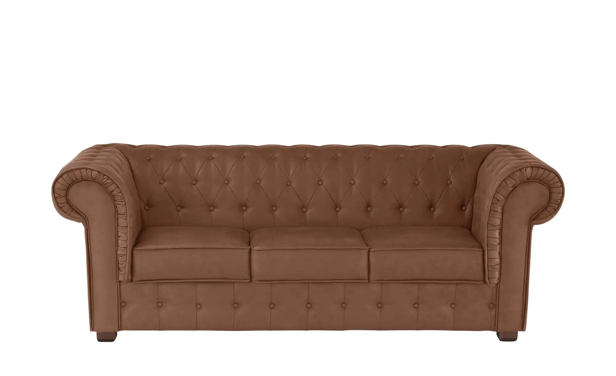 Sofa   Chester ¦ braun ¦ Maße (cm): B: 215 H: 77 T: 94 Polstermöbel > Sofas günstig online kaufen