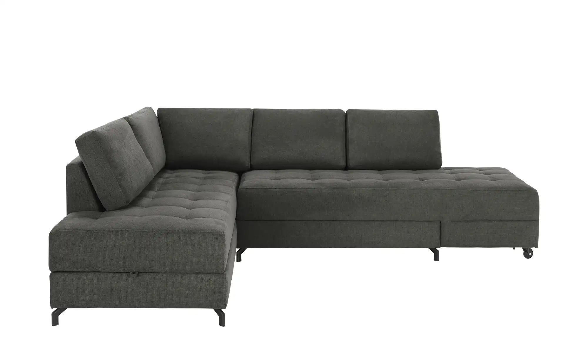 smart Ecksofa  Carla ¦ schwarz ¦ Maße (cm): B: 291 H: 88 T: 222 Polstermöbe günstig online kaufen