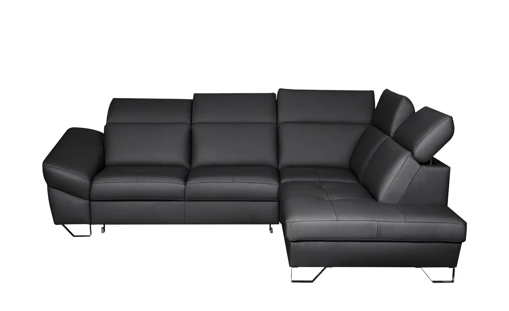 uno Ecksofa  Drum ¦ schwarz ¦ Maße (cm): B: 286 H: 81 T: 230 Polstermöbel > günstig online kaufen