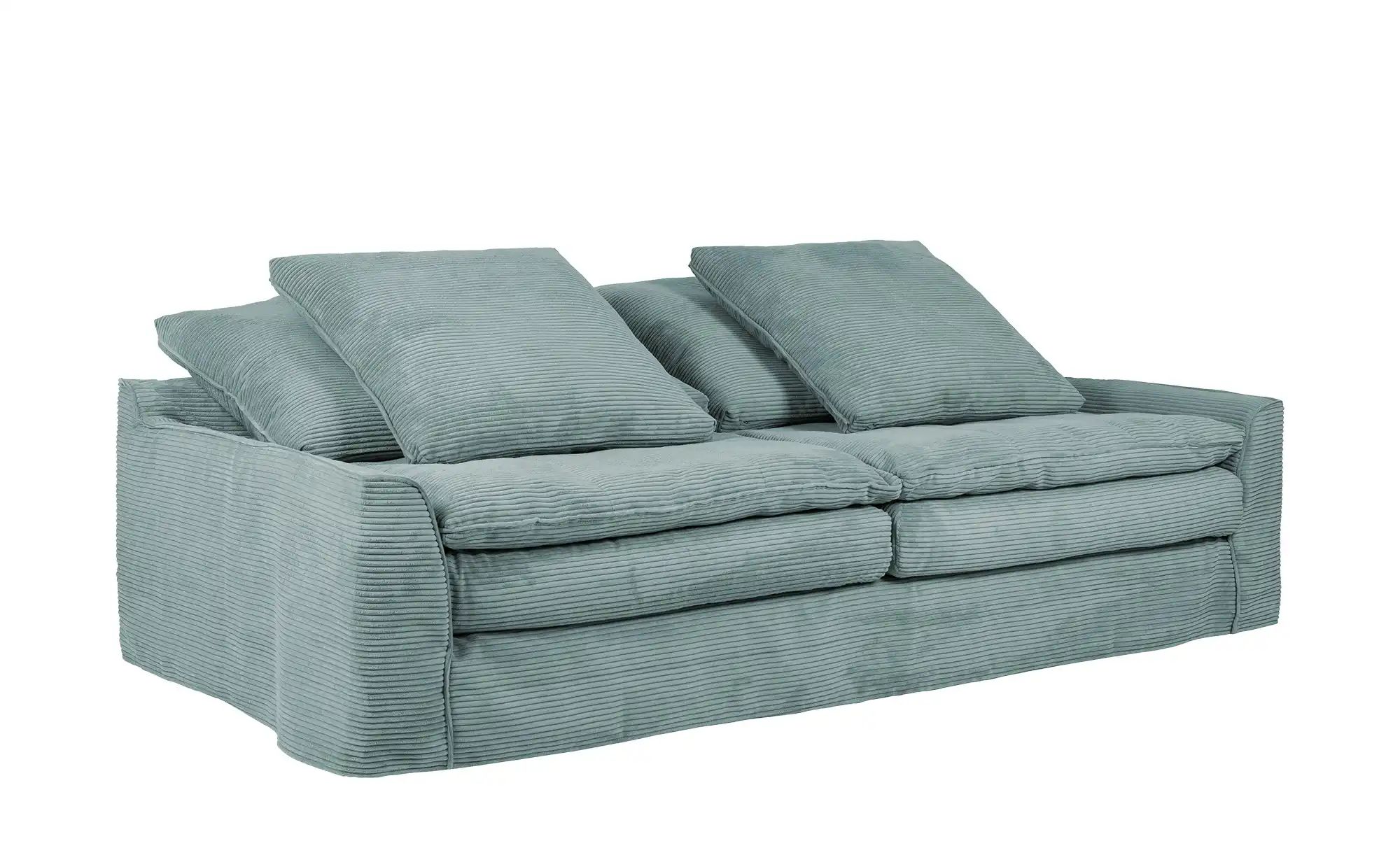 SOHO Sofa 3-sitzig  Sarvika ¦ blau ¦ Maße (cm): B: 233 H: 95 T: 114 Polster günstig online kaufen