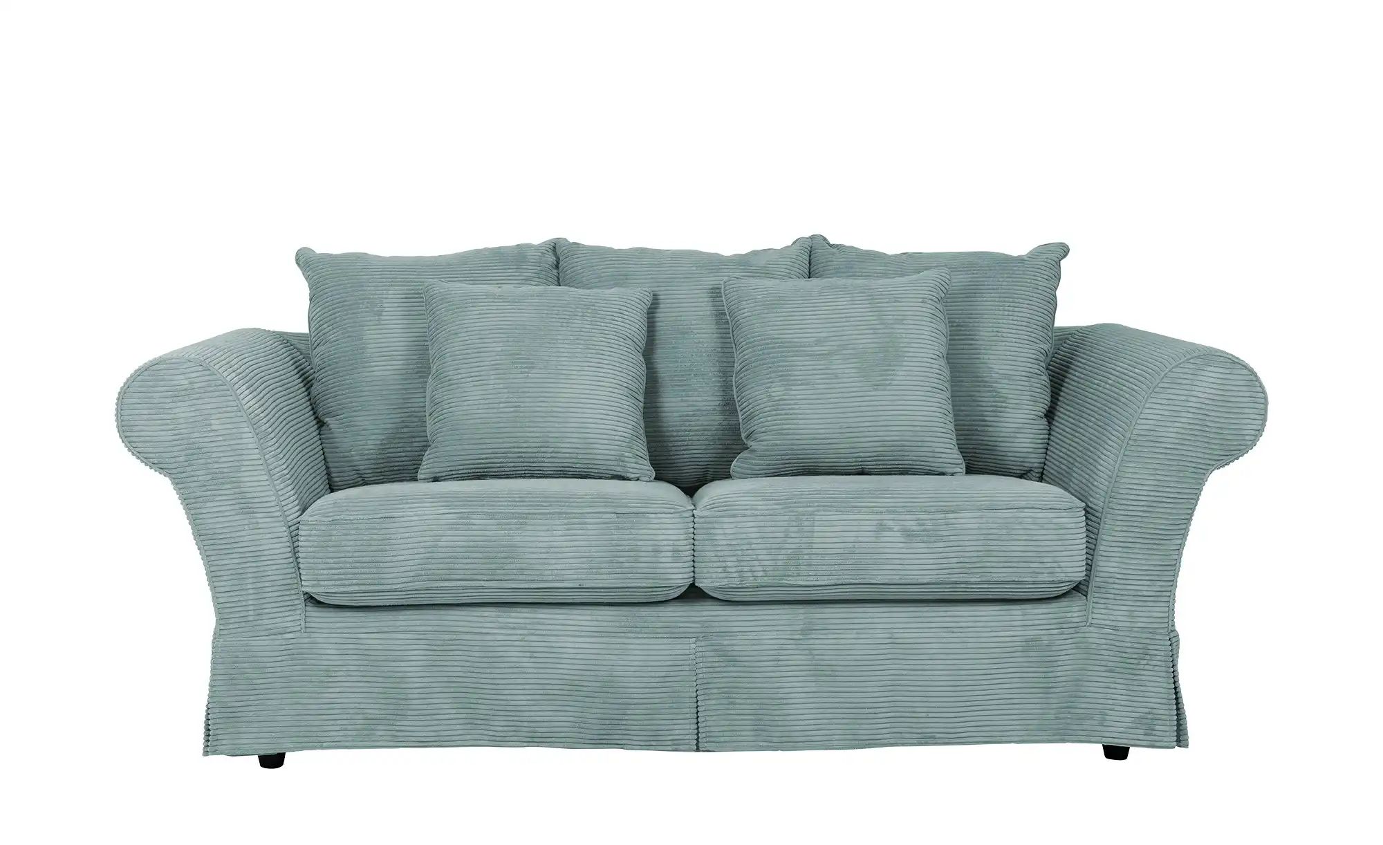 Einzelsofa  Olivia ¦ blau ¦ Maße (cm): B: 215 H: 100 T: 98 Polstermöbel > S günstig online kaufen