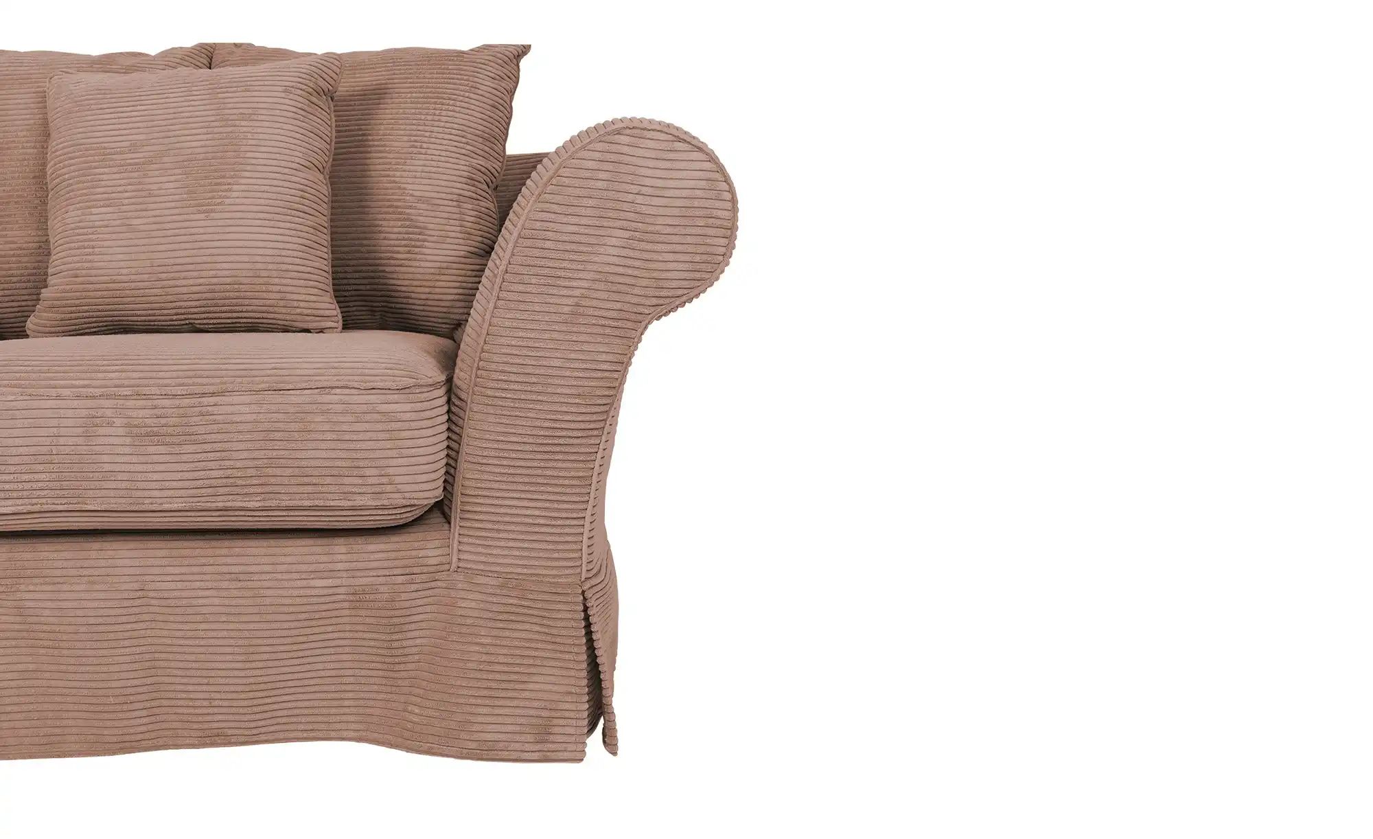 Einzelsofa  Olivia ¦ rosa/pink ¦ Maße (cm): B: 215 H: 100 T: 98.0 Polstermö günstig online kaufen