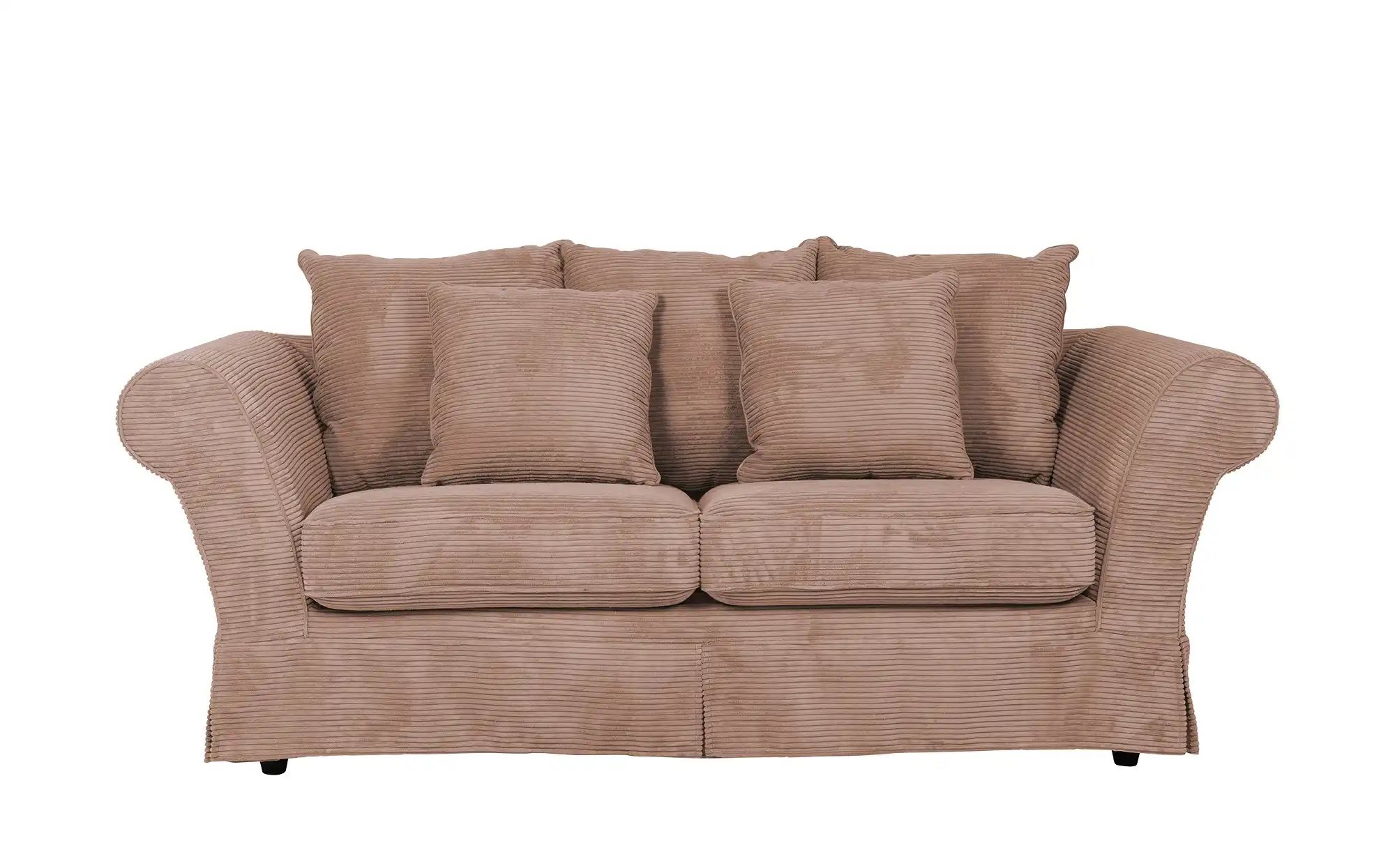 Einzelsofa  Olivia ¦ rosa/pink ¦ Maße (cm): B: 215 H: 100 T: 98 Polstermöbe günstig online kaufen