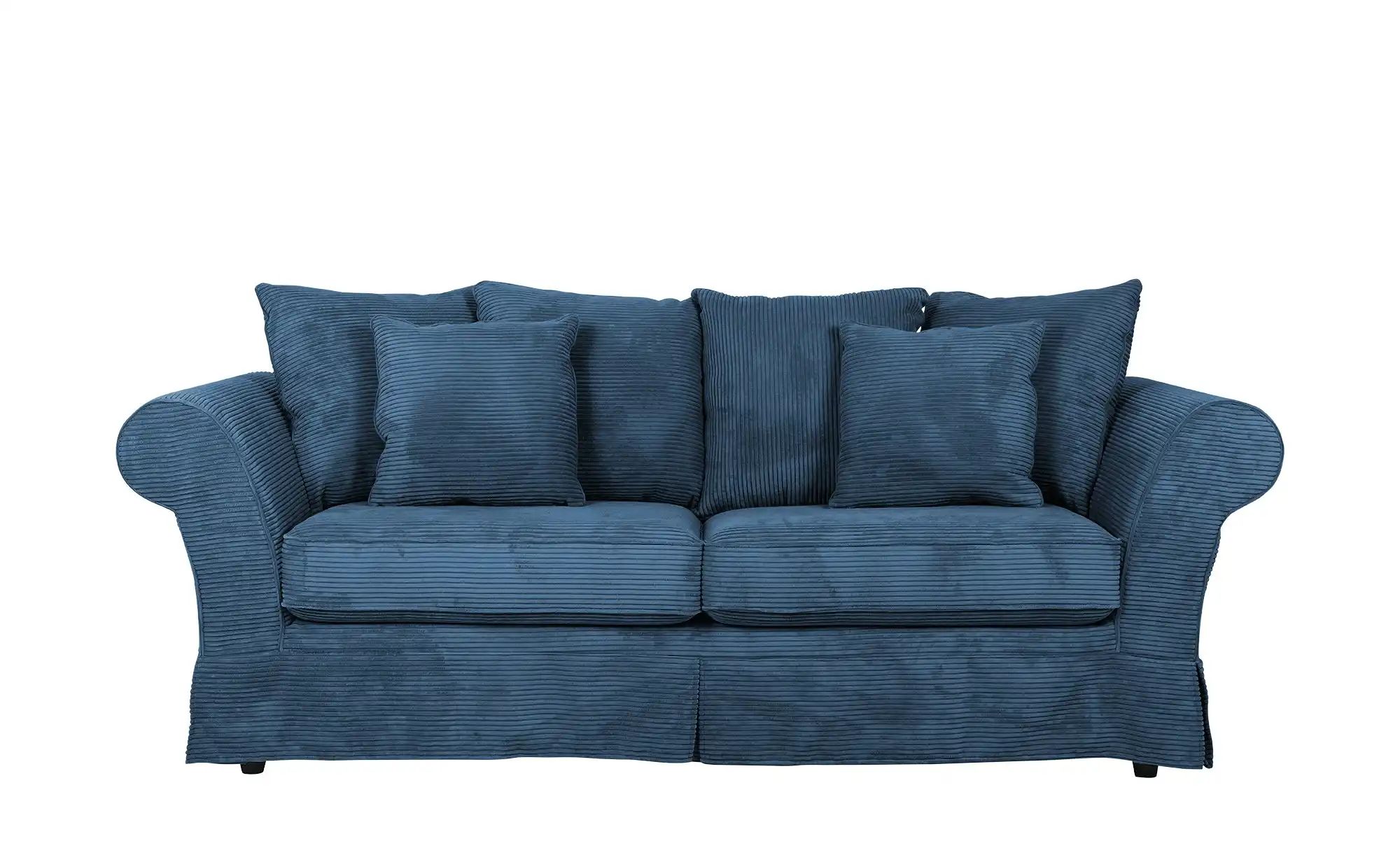 Einzelsofa  Olivia ¦ blau ¦ Maße (cm): B: 240 H: 100 T: 98 Polstermöbel > S günstig online kaufen