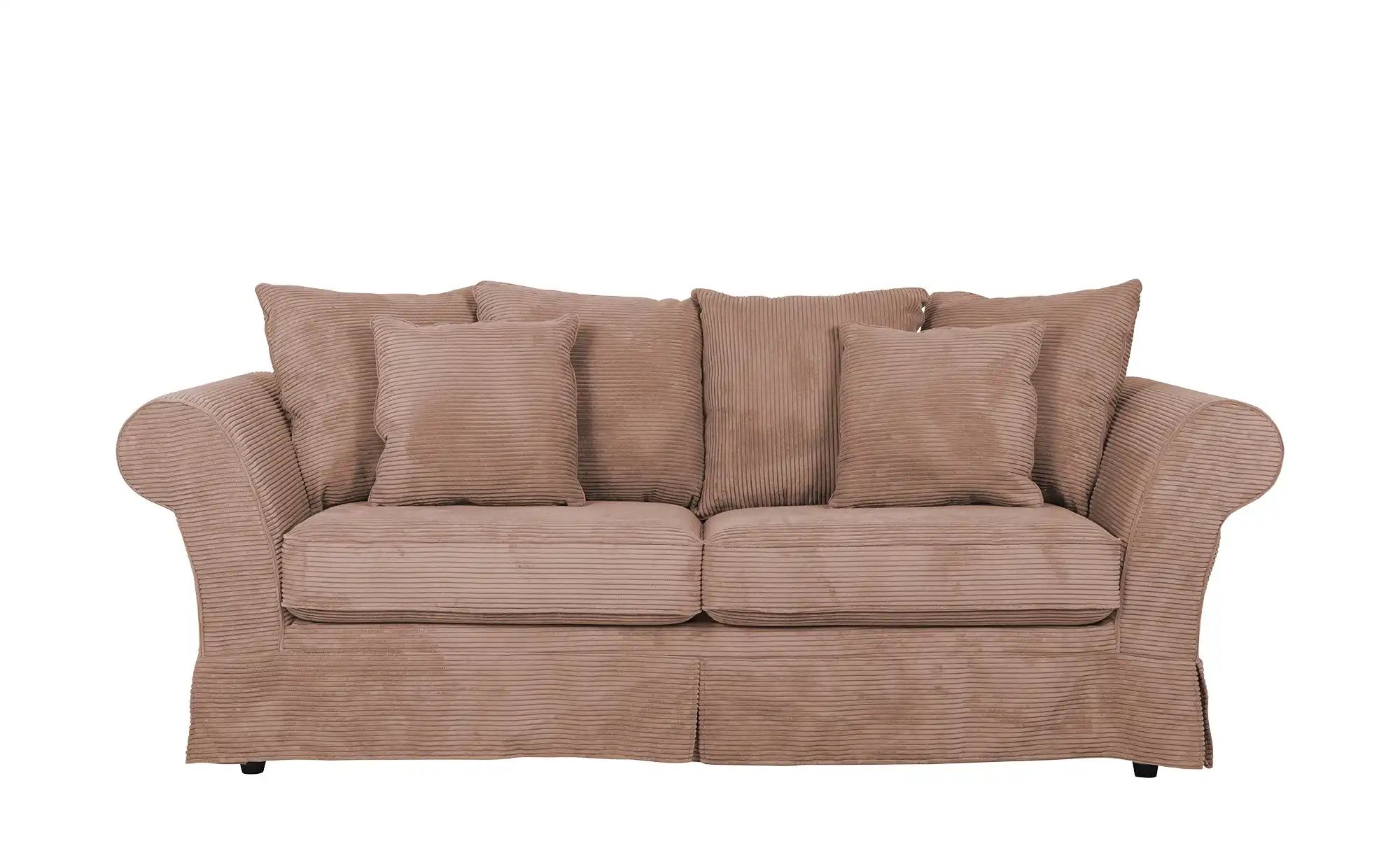 Einzelsofa  Olivia ¦ rosa/pink ¦ Maße (cm): B: 240 H: 100 T: 98 Polstermöbe günstig online kaufen