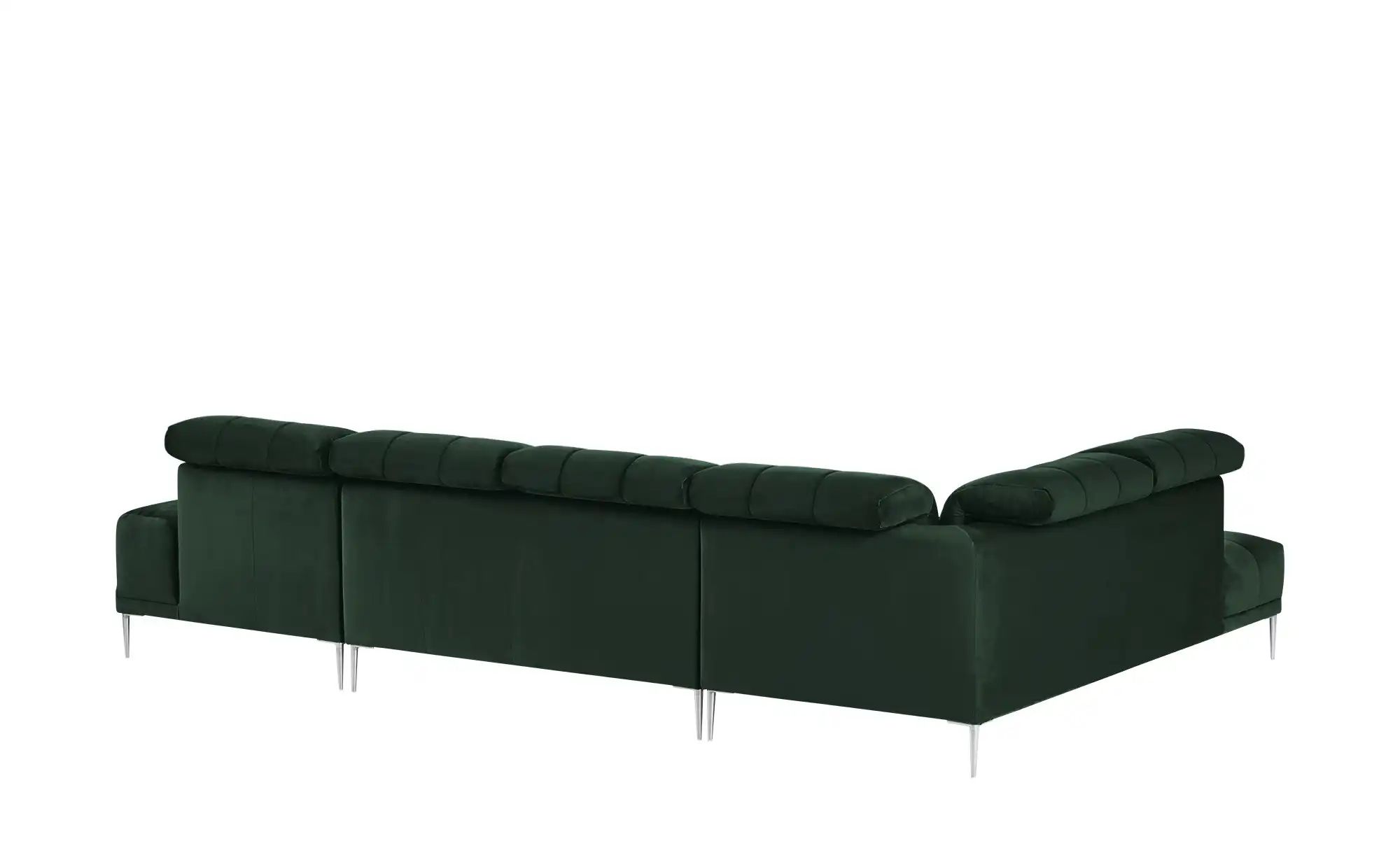 Thumbnail - switch Wohnlandschaft aus Samt Grenada ¦ grün ¦ Maße (cm): B: 358 H: 107 T: 231.0 Polstermöbel > Sofas > Wohnlandschafte...
