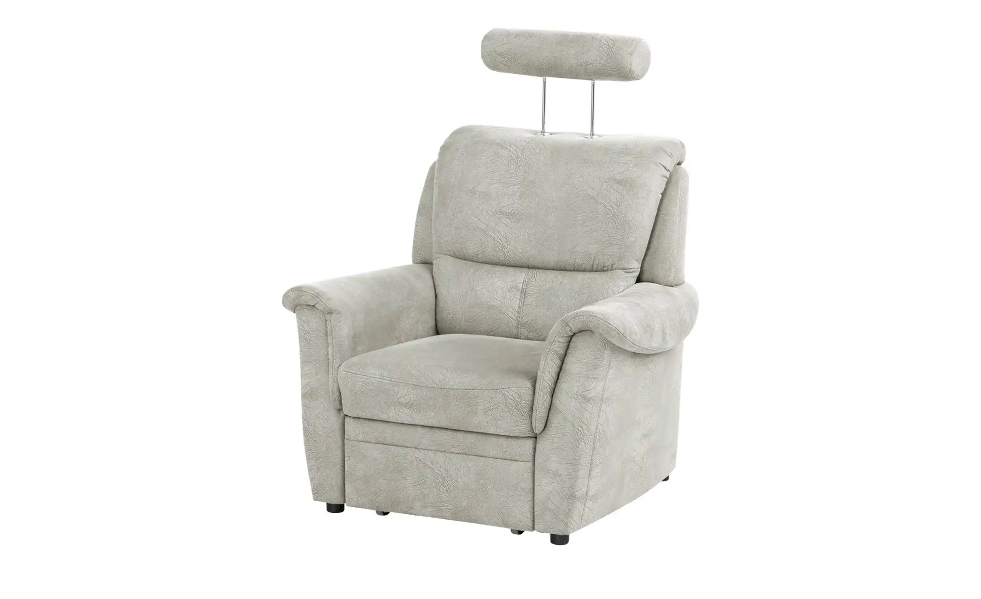 meinSofa Sessel mit Hocker als Auszug Chris ¦ grau ¦ Maße (cm): B: 102 H: 9 günstig online kaufen