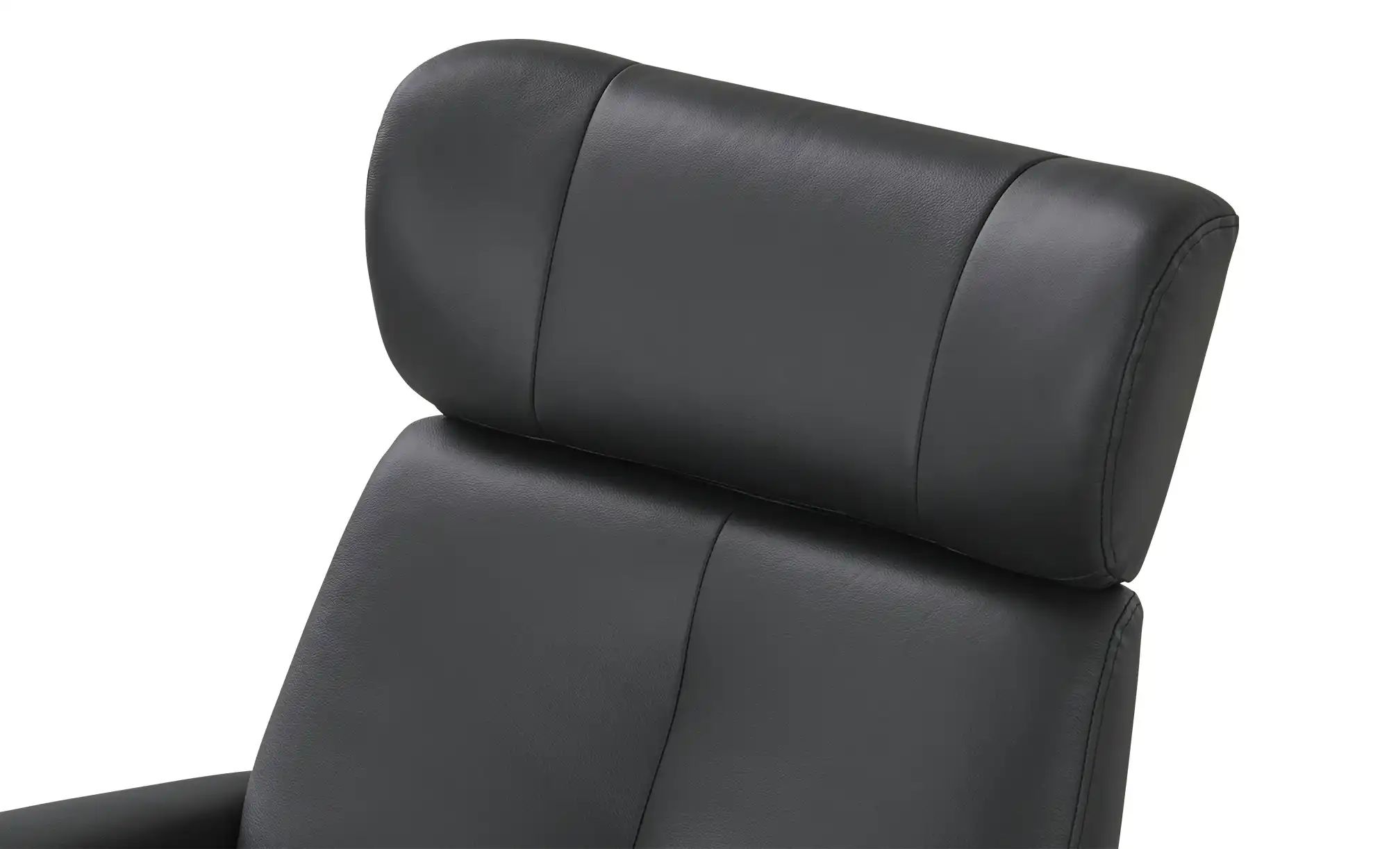 uno Sessel-Hocker-Set aus Leder Arne ¦ schwarz Polstermöbel > Sessel > Rela günstig online kaufen