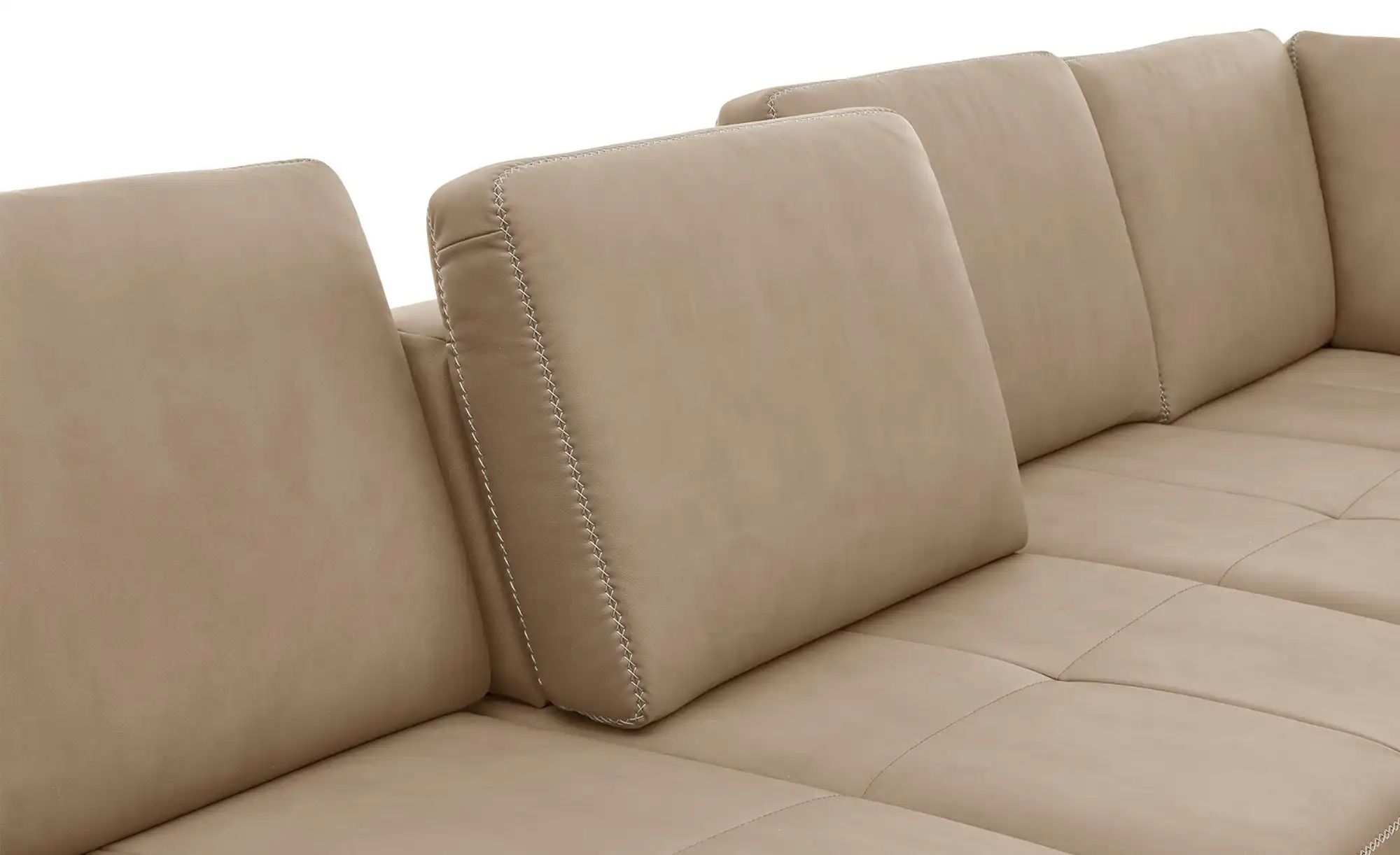 Thumbnail - meinSofa Wohnlandschaft aus Mikrofaser Mike ¦ braun ¦ Maße (cm): B: 327 H: 86 T: 180.0 Polstermöbel > Sofas > Wohnlandsc...