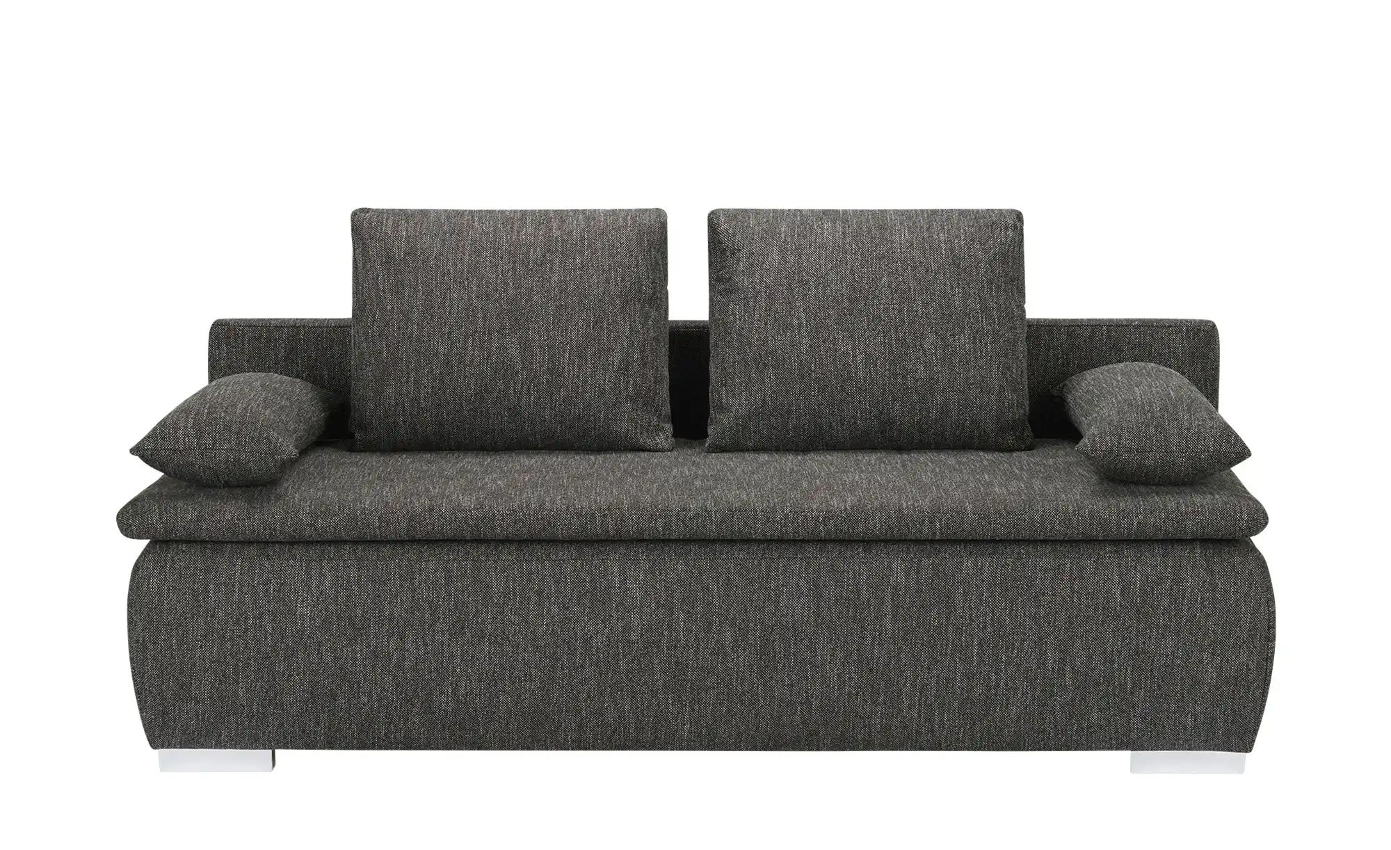 smart Schlafsofa  Leonie ¦ schwarz ¦ Maße (cm): B: 198 H: 92 T: 90 Polsterm günstig online kaufen