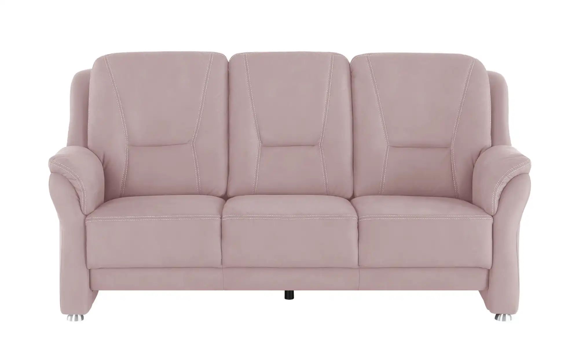meinSofa Sofa 3-sitzig aus Mikrofaser Wilma ¦ rosa/pink ¦ Maße (cm): B: 198 H: 97 T: 89.0 Polstermöbel > Sofas > 3-Sitzer - Höffner