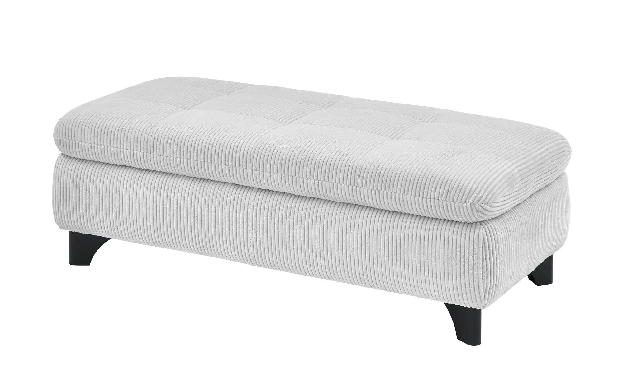 Lounge Collection XXL-Hocker  Tamara ¦ grau ¦ Maße (cm): B: 135 H: 45 T: 63 günstig online kaufen