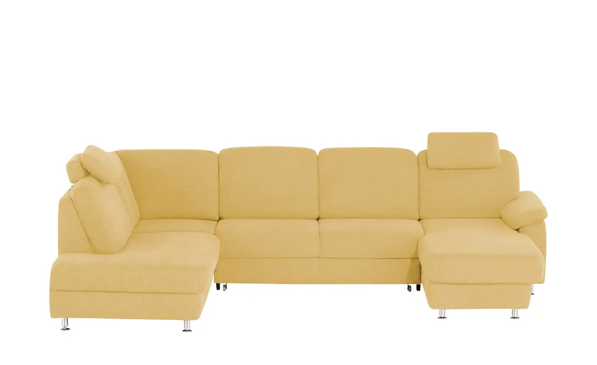 meinSofa Wohnlandschaft  Oliver ¦ gelb ¦ Maße (cm): B: 300 H: 85 T: 202 Pol günstig online kaufen