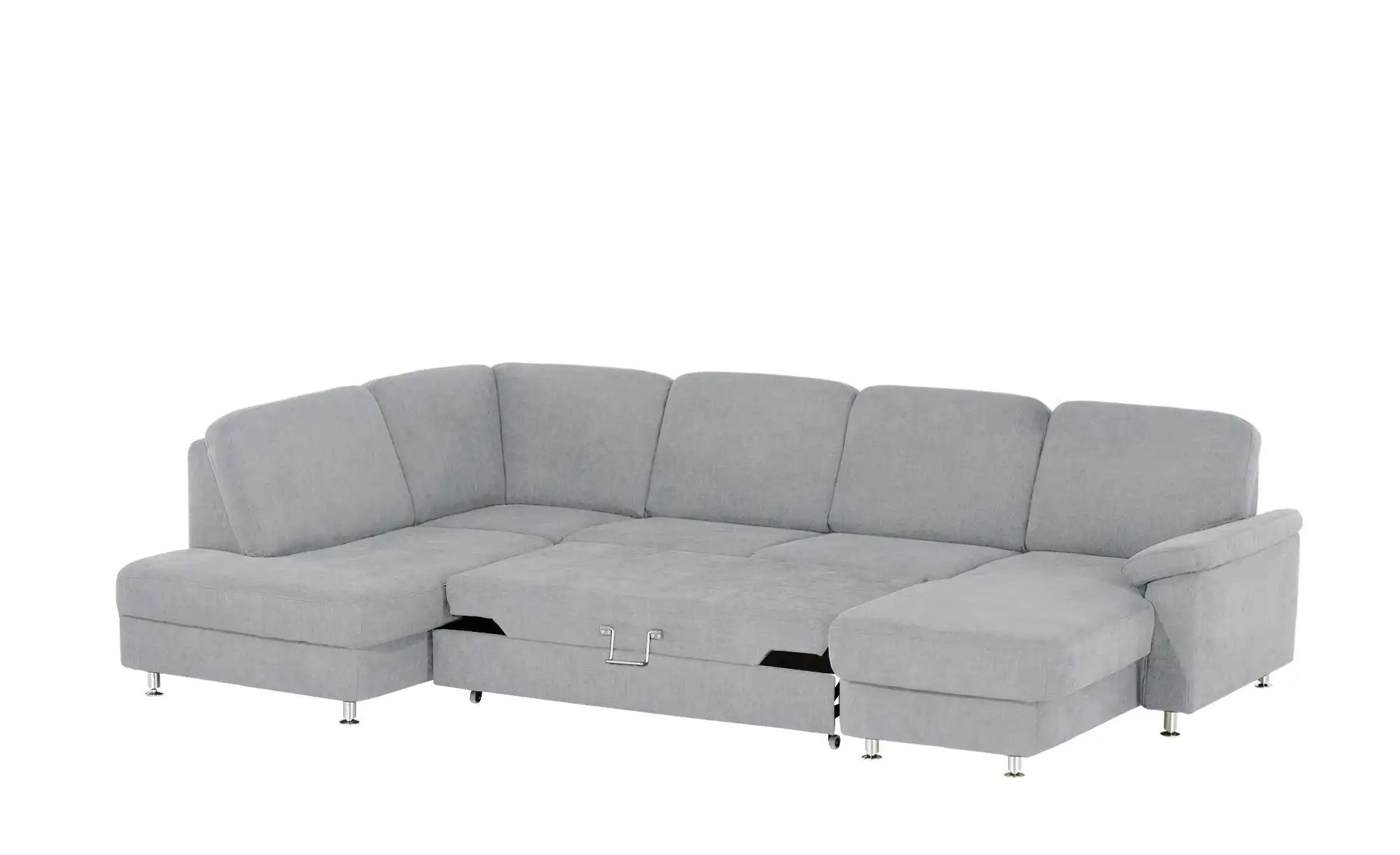 Thumbnail - meinSofa Wohnlandschaft Oliver ¦ grau ¦ Maße (cm): B: 300 H: 85 T: 202.0 Polstermöbel > Sofas > Schlafsofas - Höffner