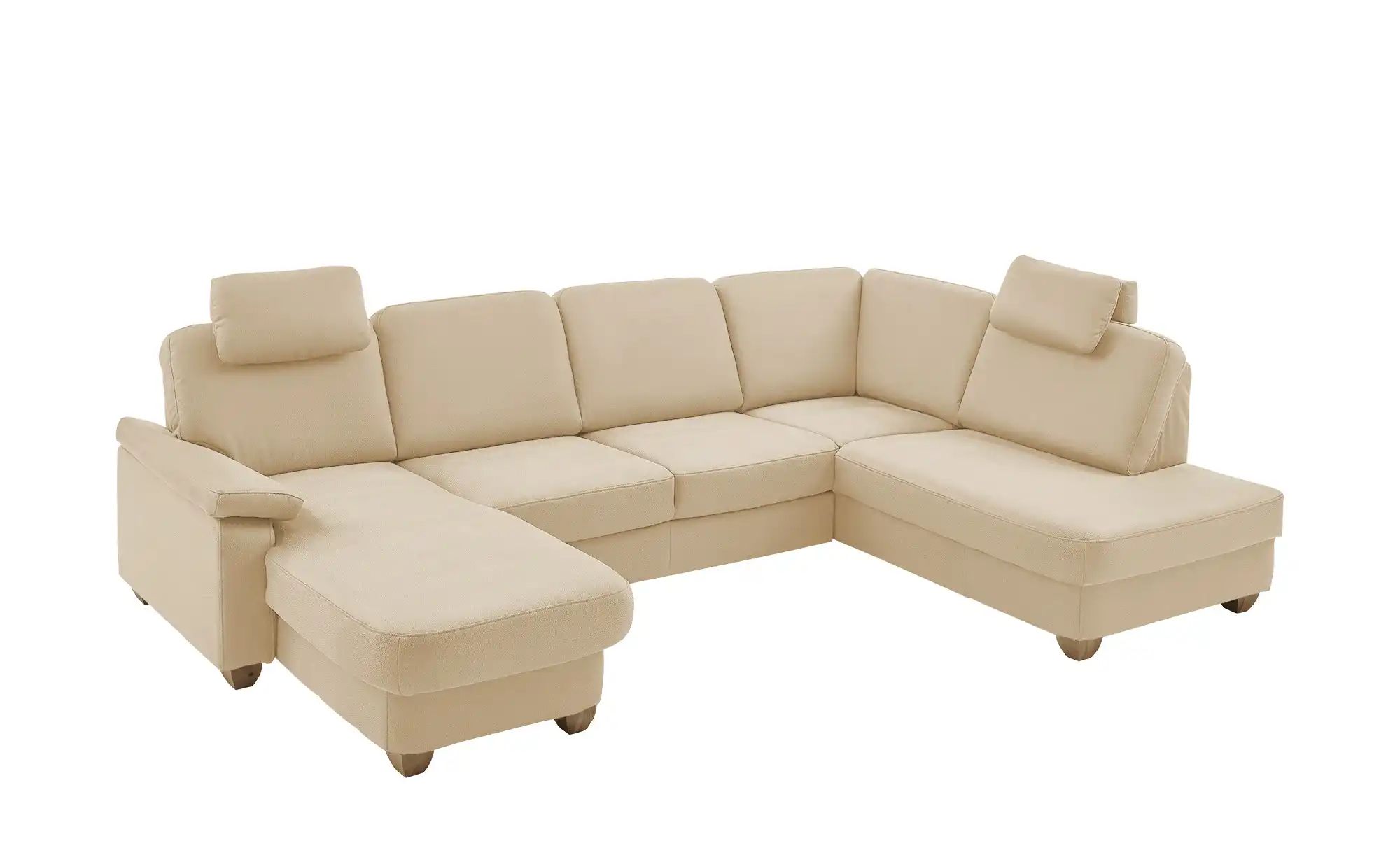 Thumbnail - meinSofa Wohnlandschaft aus Kunstleder Oliver ¦ beige ¦ Maße (cm): B: 300 H: 85 T: 202.0 Polstermöbel > Sofas > Wohnland...