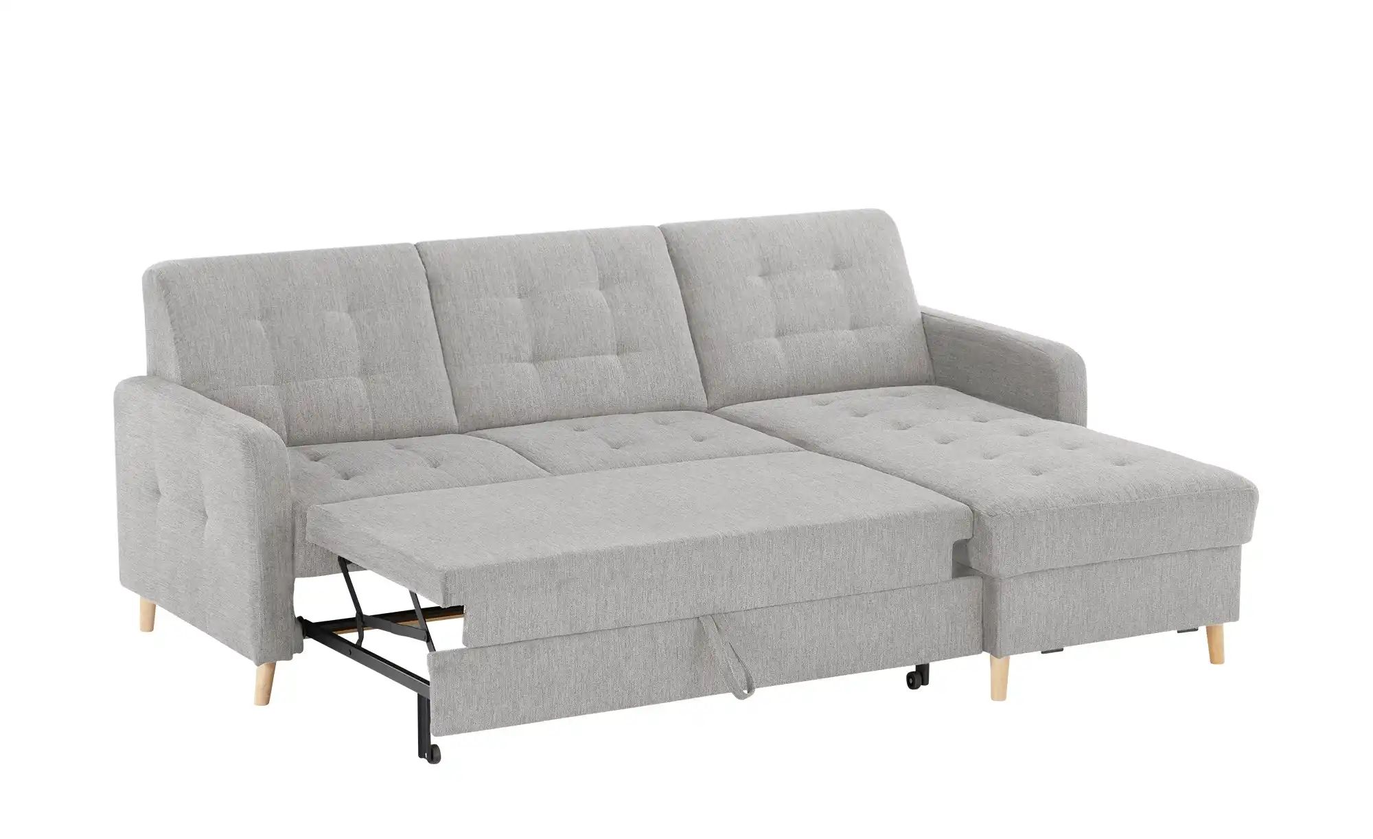 Thumbnail - Ecksofa mit Schlaffunktion Venus ¦ grau ¦ Maße (cm): B: 222 H: 87 T: 162.0 Polstermöbel > Sofas > Ecksofas - Höffner