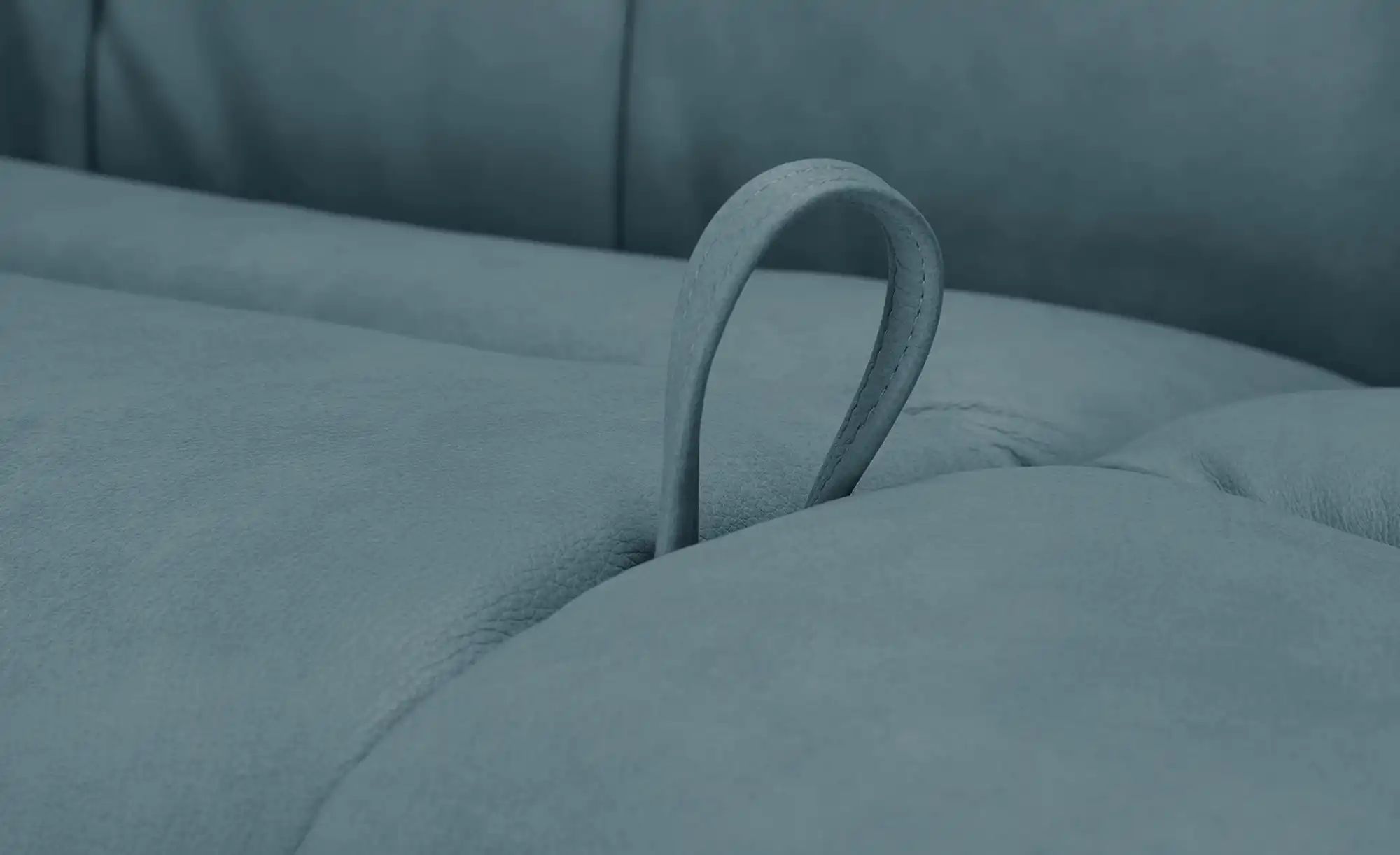 himolla Trapezsofa  4217 ¦ blau ¦ Maße (cm): B: 216 H: 109 T: 101.0 Polster günstig online kaufen