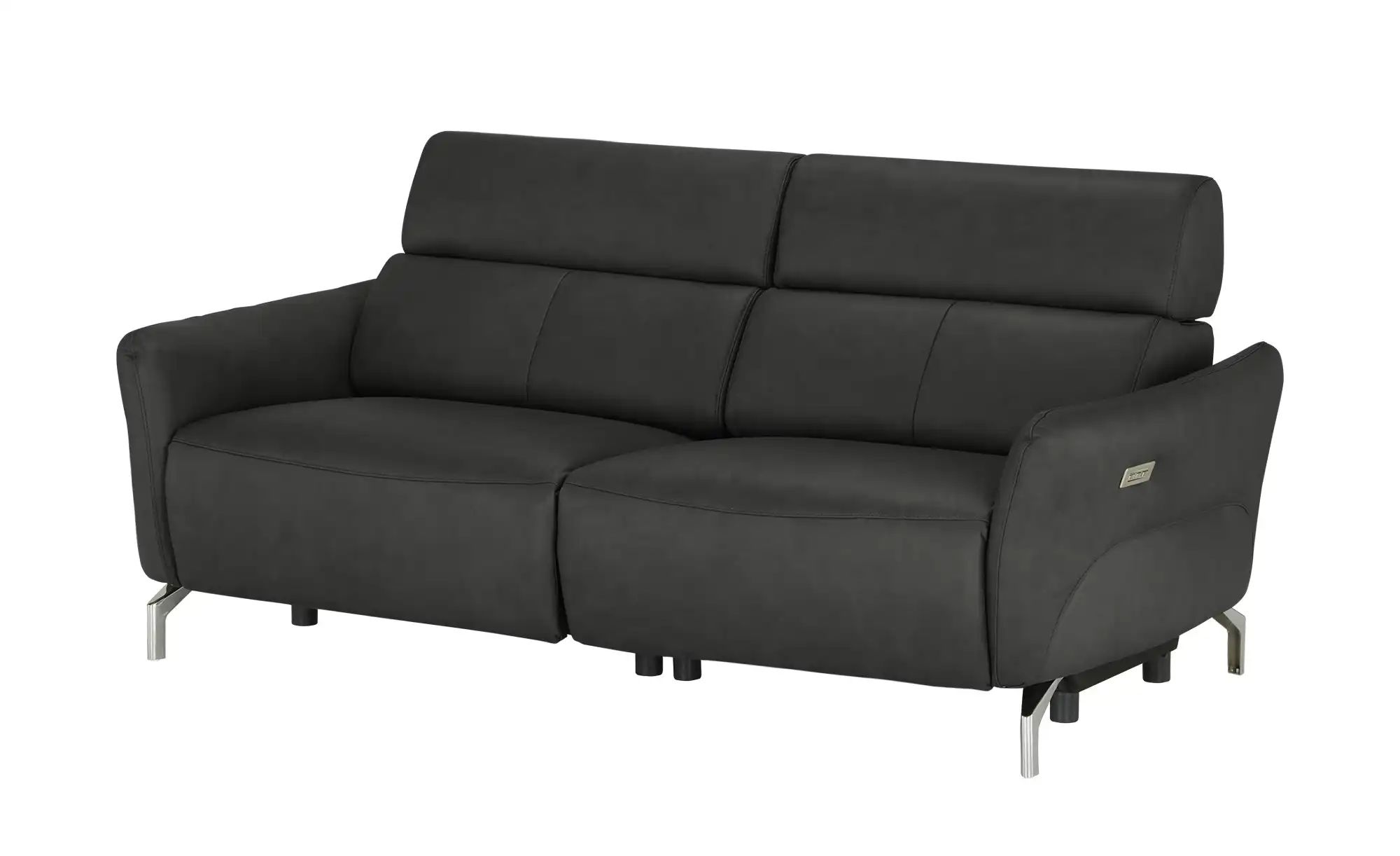 uno Sofa 3-sitzig  Messina ¦ schwarz ¦ Maße (cm): B: 198 H: 98 T: 101 Polst günstig online kaufen