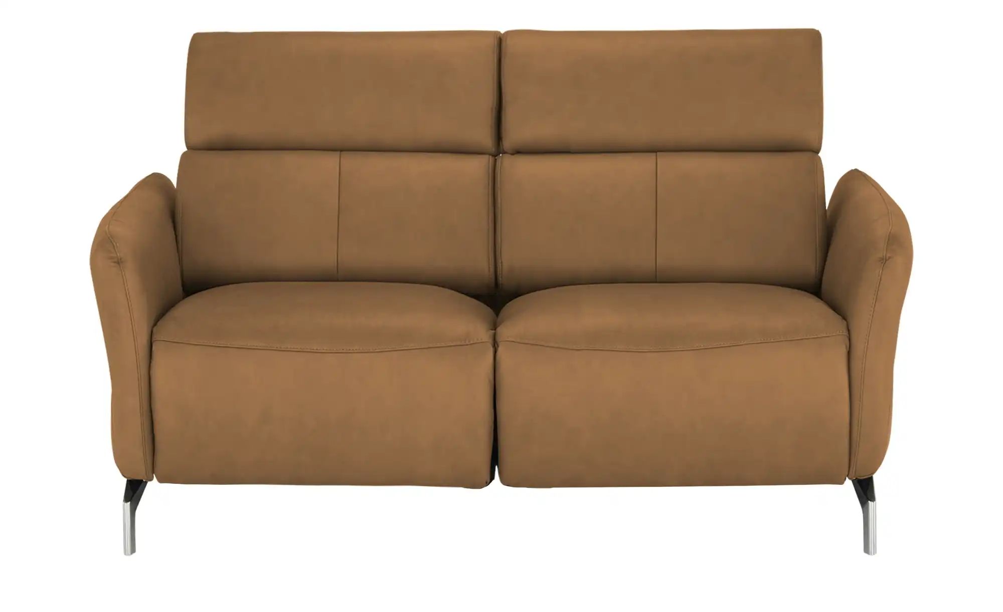 uno Ledersofa 2-sitzig Messina ¦ braun ¦ Maße (cm): B: 158 H: 88 T: 101 Pol günstig online kaufen