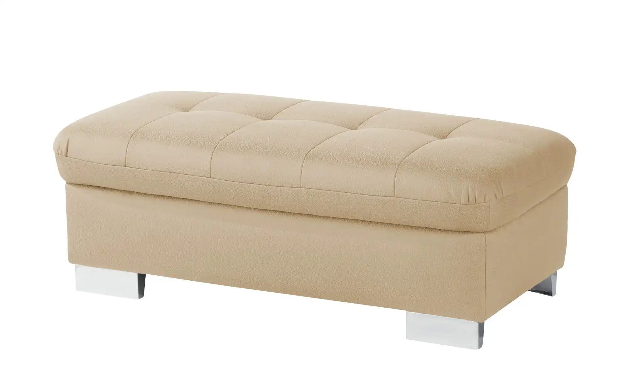 Lounge Collection Hocker  Inka ¦ beige ¦ Maße (cm): B: 130 H: 46 T: 65 Pols günstig online kaufen