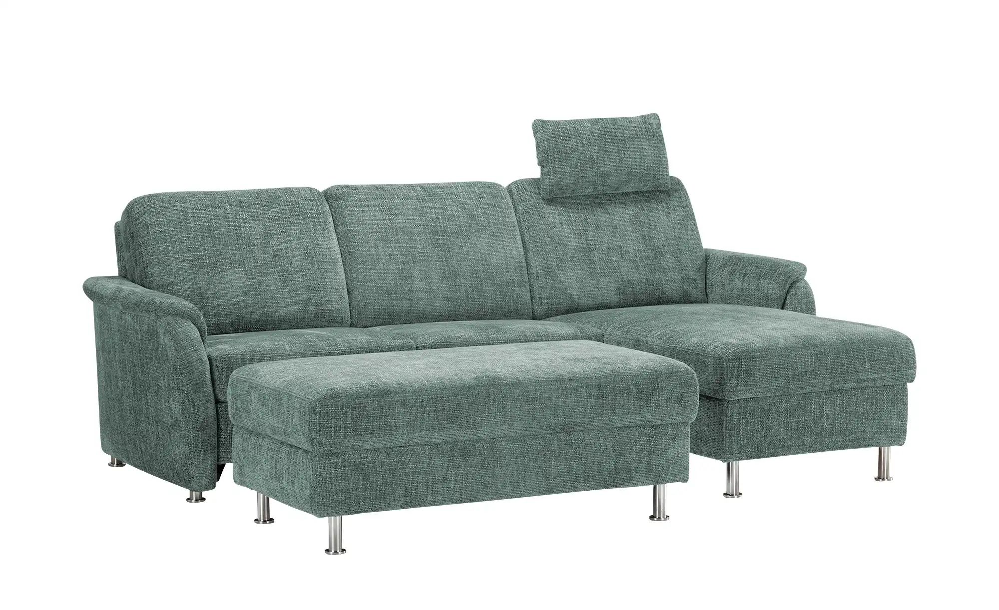 Polstermöbel Oelsa Ecksofa  Selecta-Home ¦ grün ¦ Maße (cm): B: 262 H: 89 T günstig online kaufen