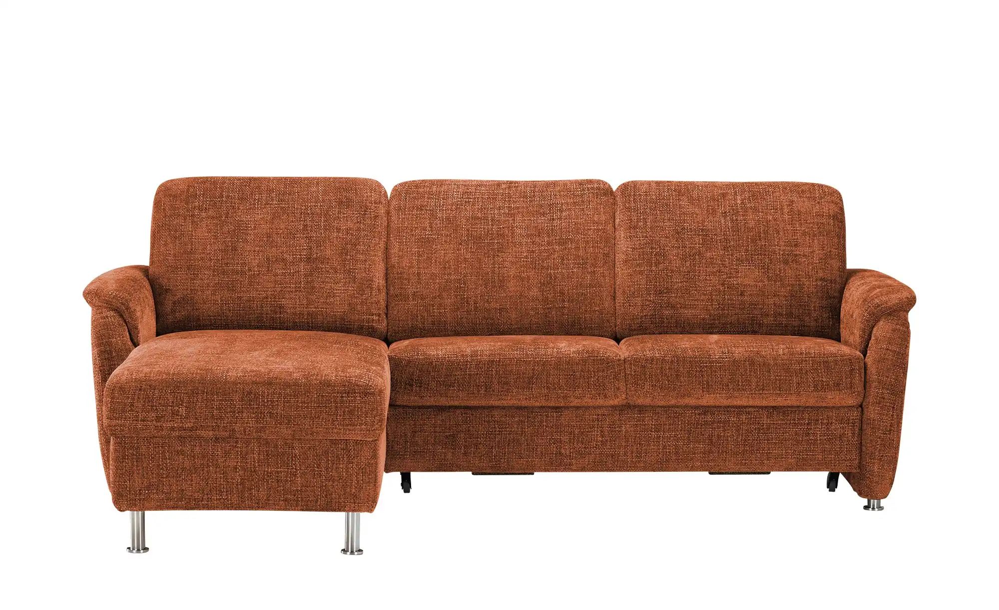 Polstermöbel Oelsa Ecksofa  Selecta-Home ¦ kupfer ¦ Maße (cm): B: 262 H: 89 günstig online kaufen