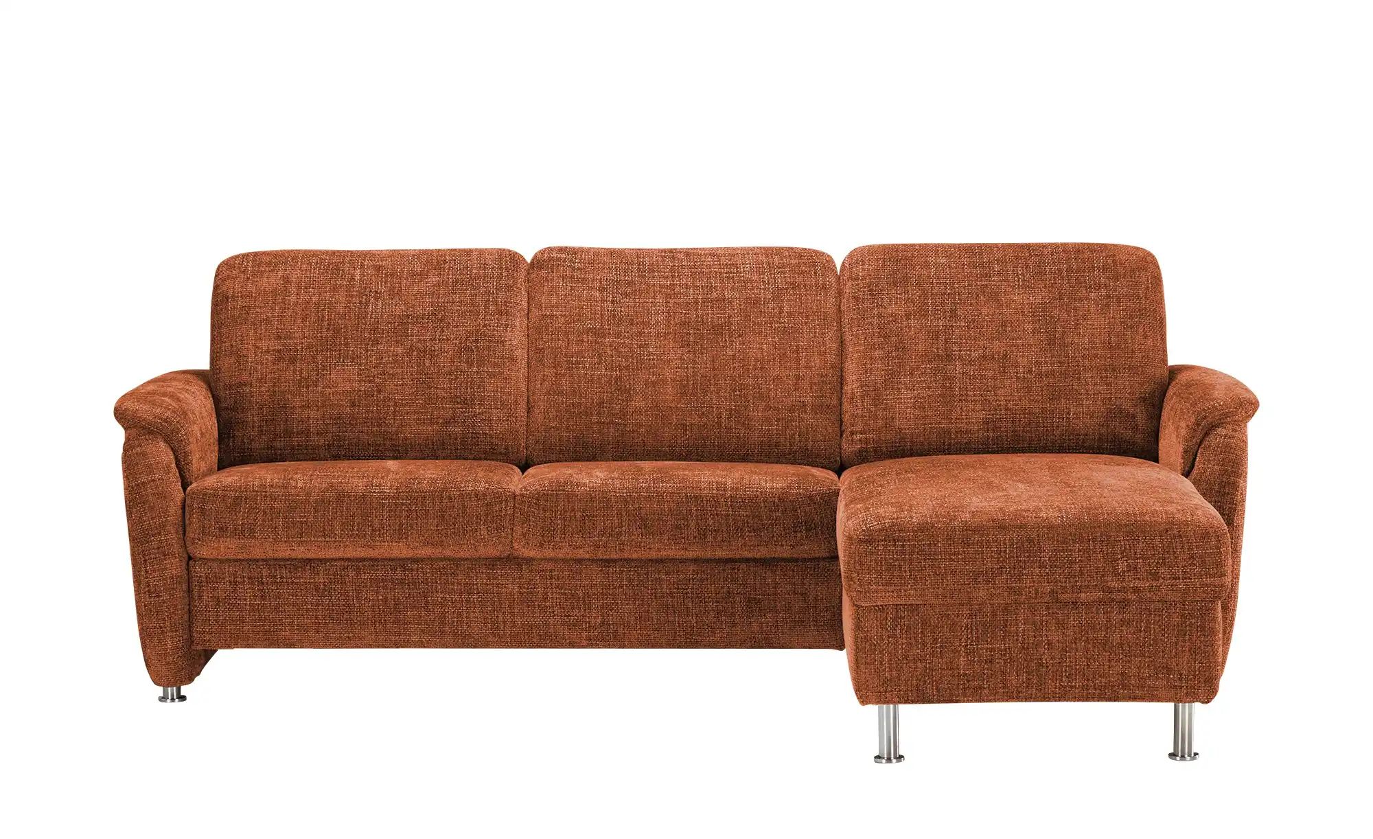 Polstermöbel Oelsa Ecksofa  Selecta-Home ¦ kupfer ¦ Maße (cm): B: 262 H: 89 günstig online kaufen