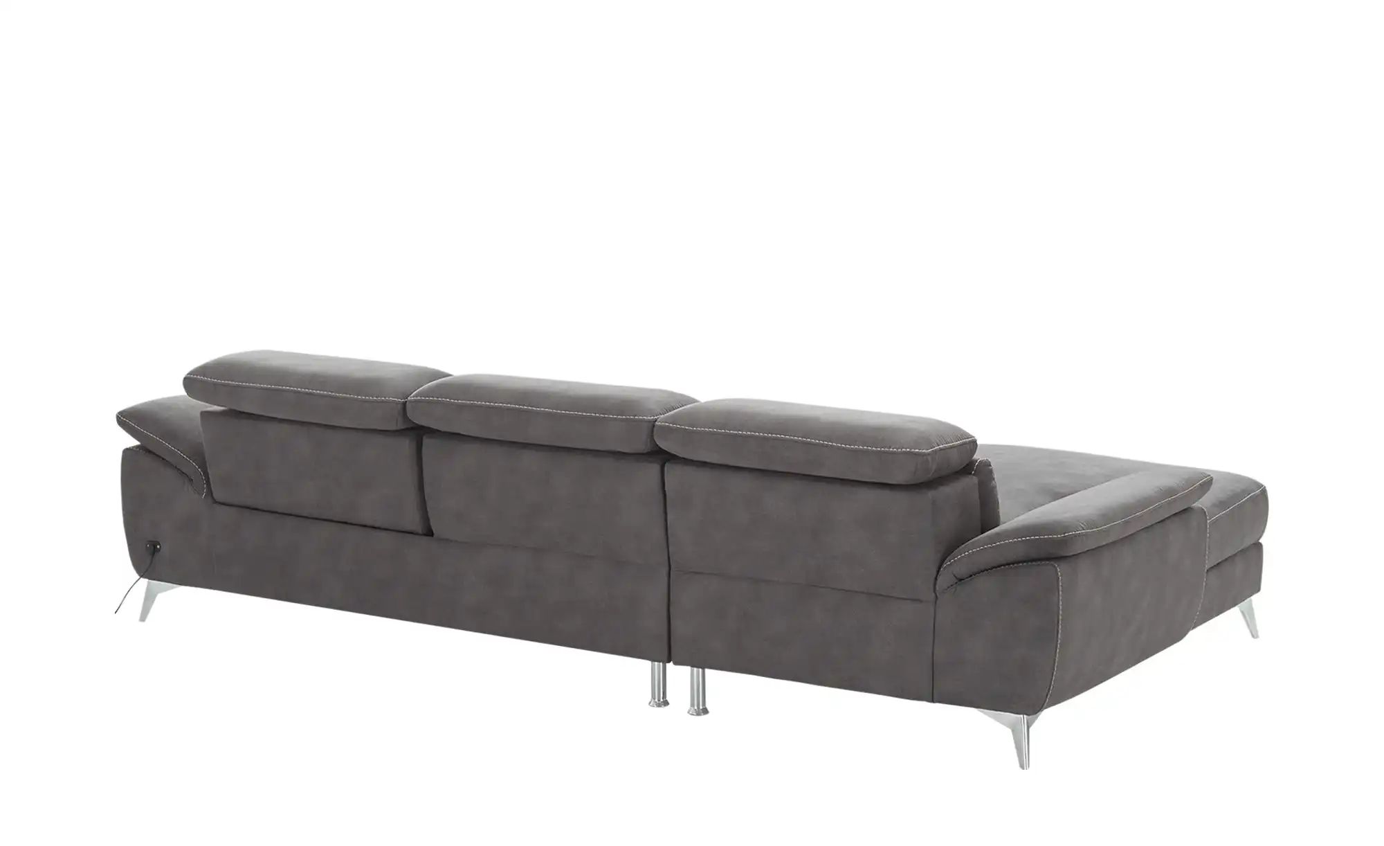 Thumbnail - uno Ecksofa mit Relaxfunktion Danae small ¦ grau ¦ Maße (cm): B: 282 H: 78 T: 166.0 Polstermöbel > Sofas > Ecksofas - Hö...