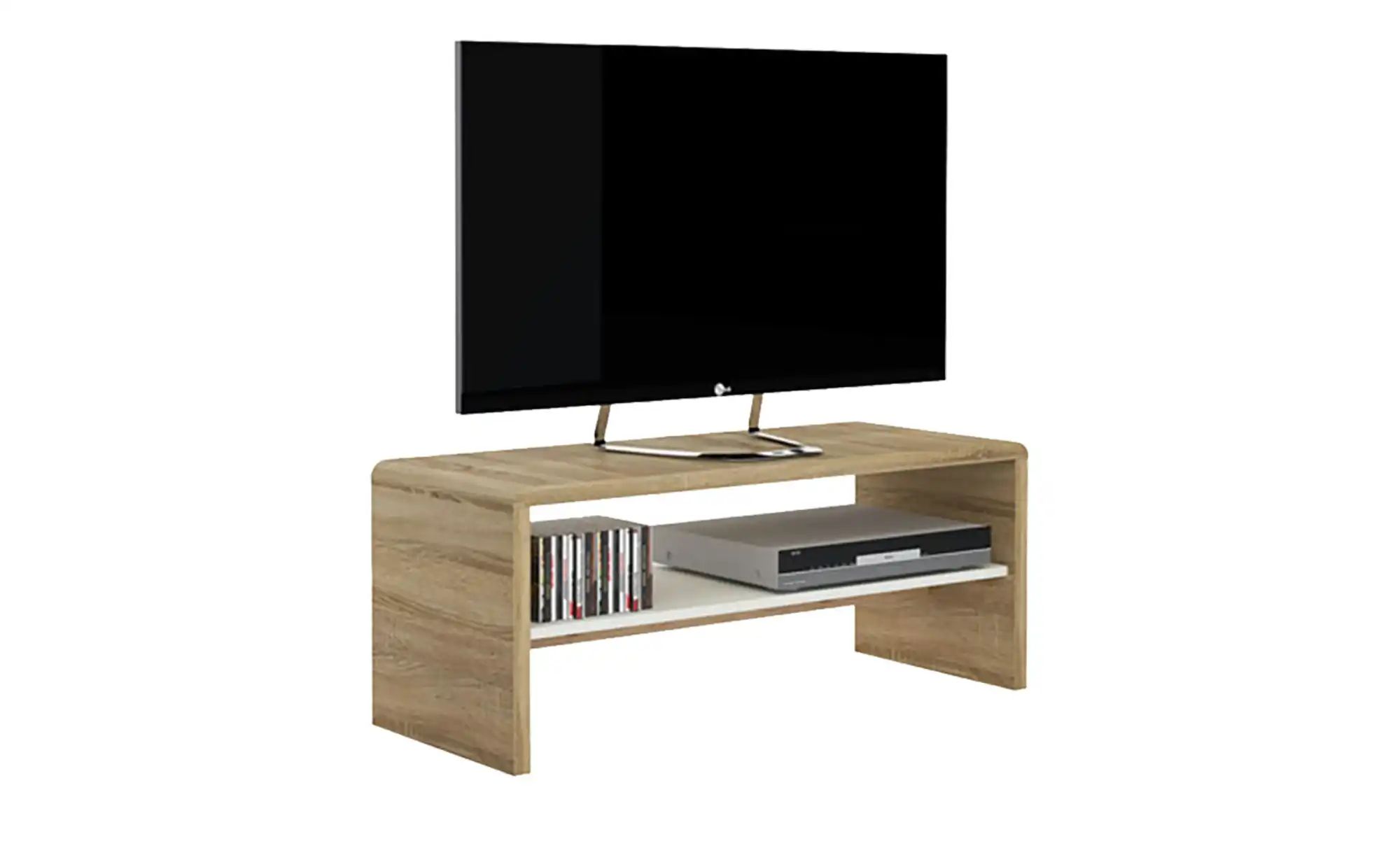 TV- Lowboard  Cunardo ¦ holzfarben ¦ Maße (cm): B: 100 H: 40 T: 40.0 Kommod günstig online kaufen