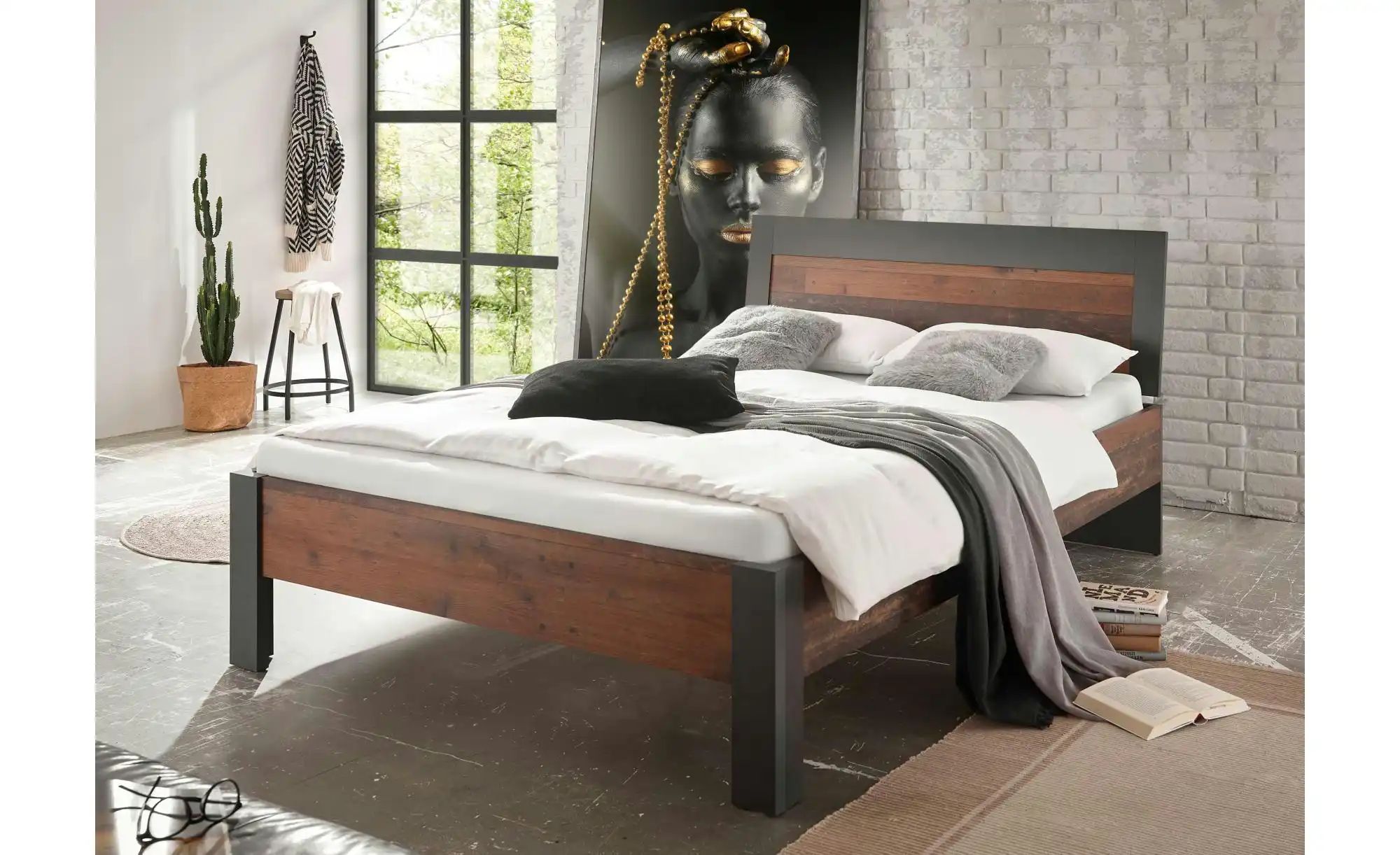 Thumbnail - Schlafzimmer Bilboa ¦ braun ¦ Maße (cm): B: 150 H: 62 Komplett-Schlafzimmer - Höffner