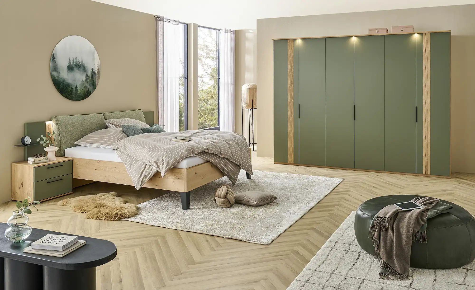 Komplett-Schlafzimmer  Callao ¦ grau Komplett-Schlafzimmer - Höffner günstig online kaufen