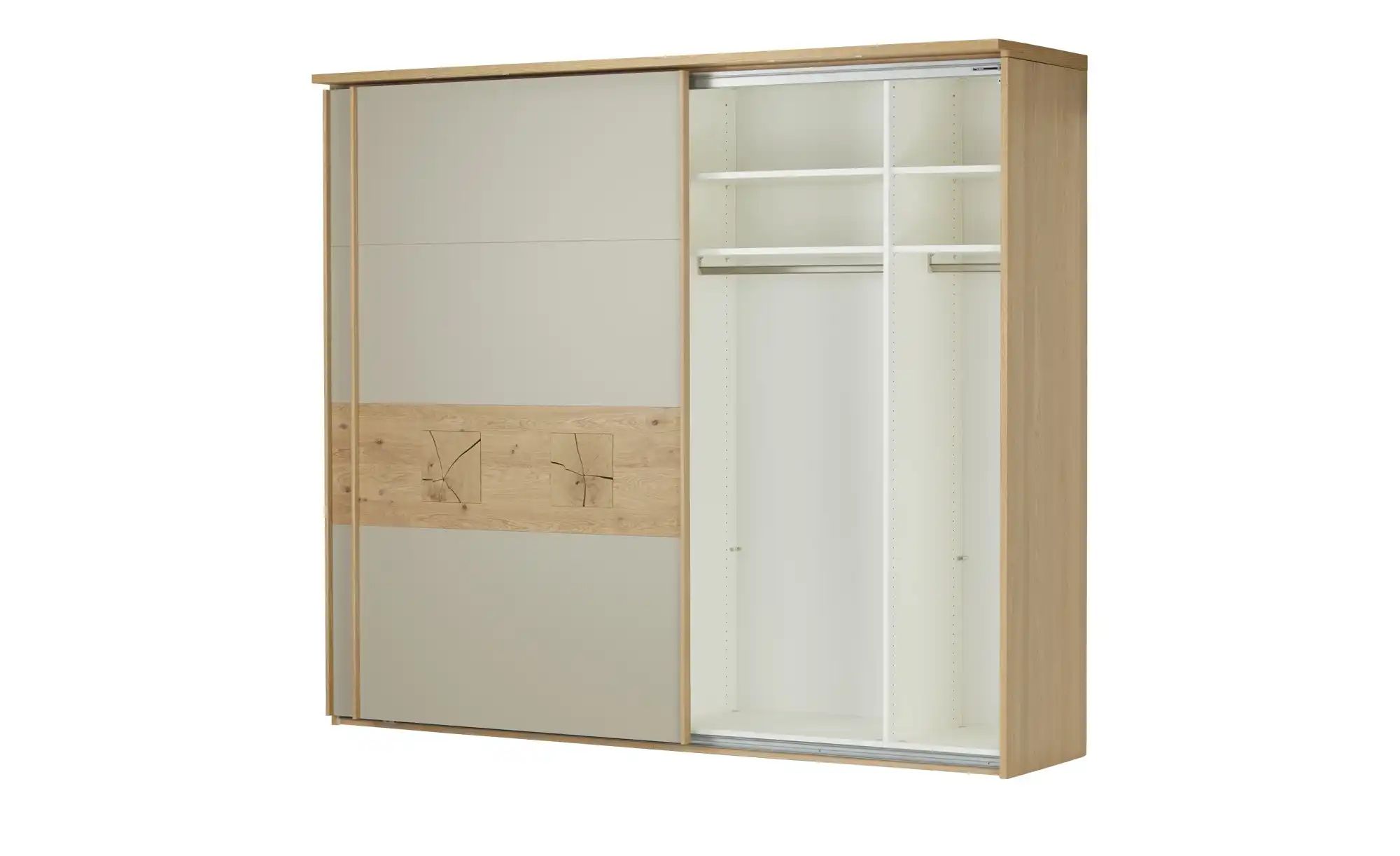 SCHÖNER WOHNEN Kollektion Schwebetürenschrank  Multiline ¦ beige ¦ Maße (cm günstig online kaufen