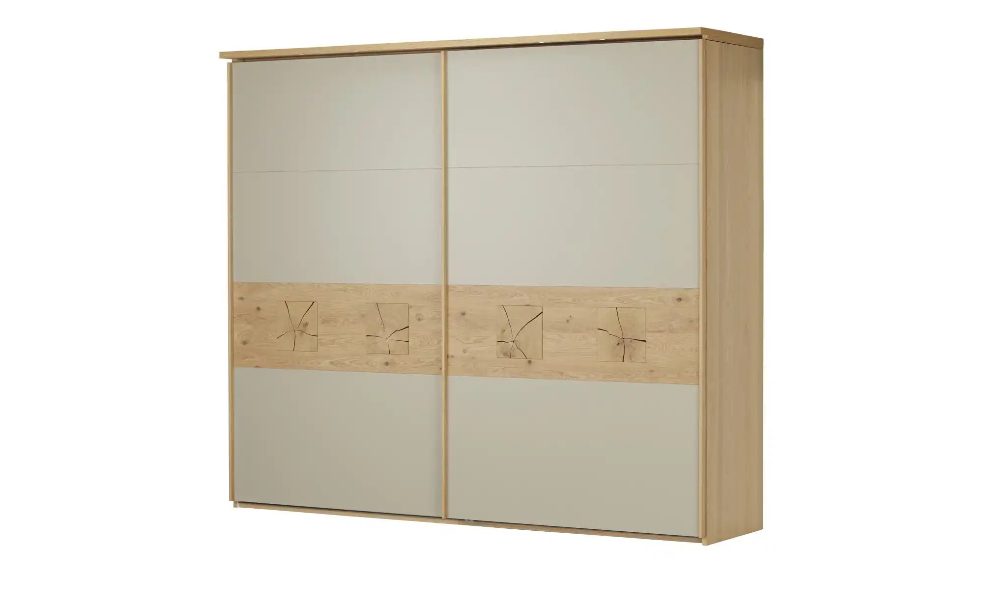 SCHÖNER WOHNEN Kollektion Schwebetürenschrank  Multiline ¦ beige ¦ Maße (cm günstig online kaufen