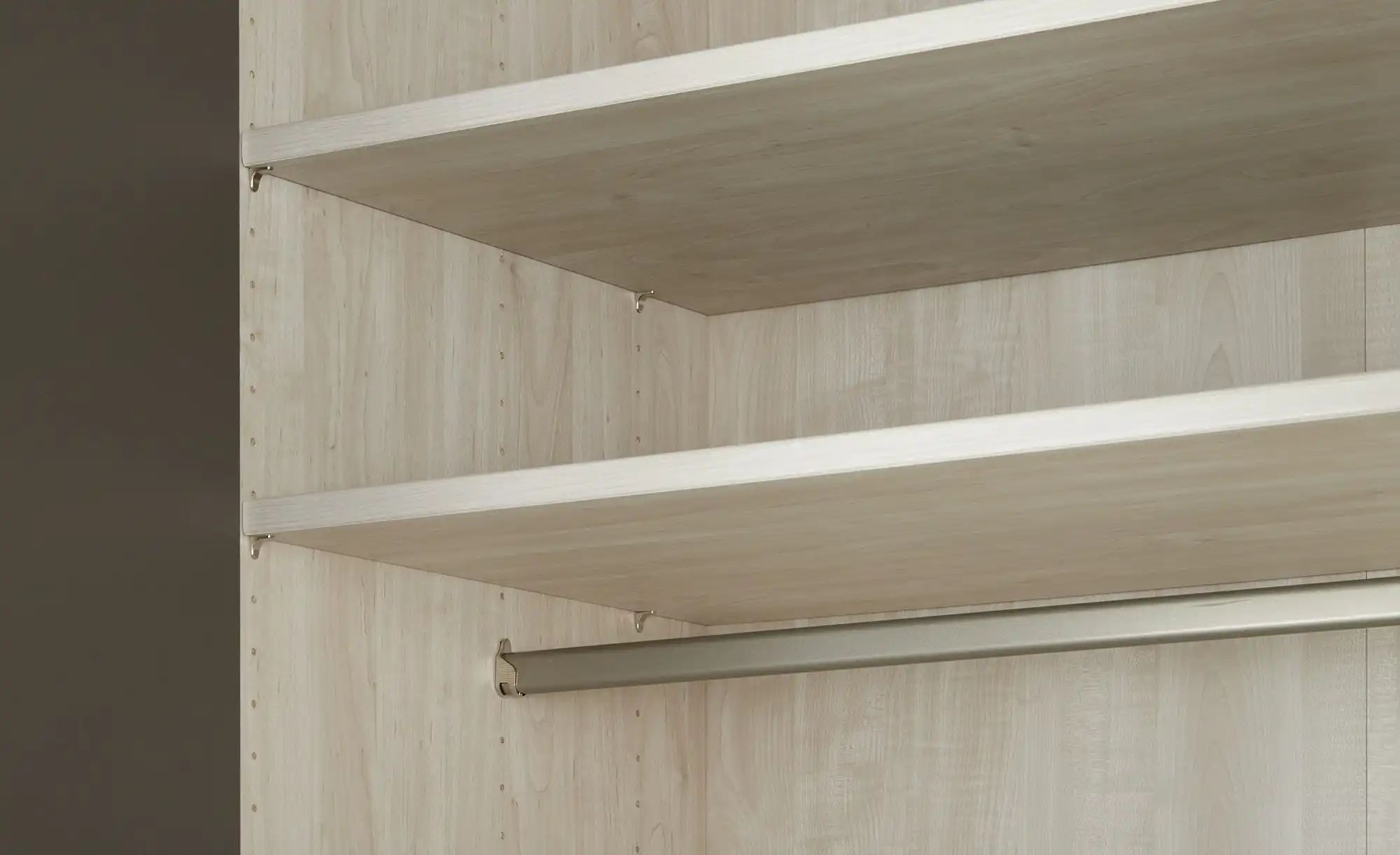 Thumbnail - uno Drehtürenschrank  Helsinki ¦ holzfarben ¦ Maße (cm): B: 256,4 H: 220 T: 65.0 Schränke > Kleiderschränke > Drehtürens...