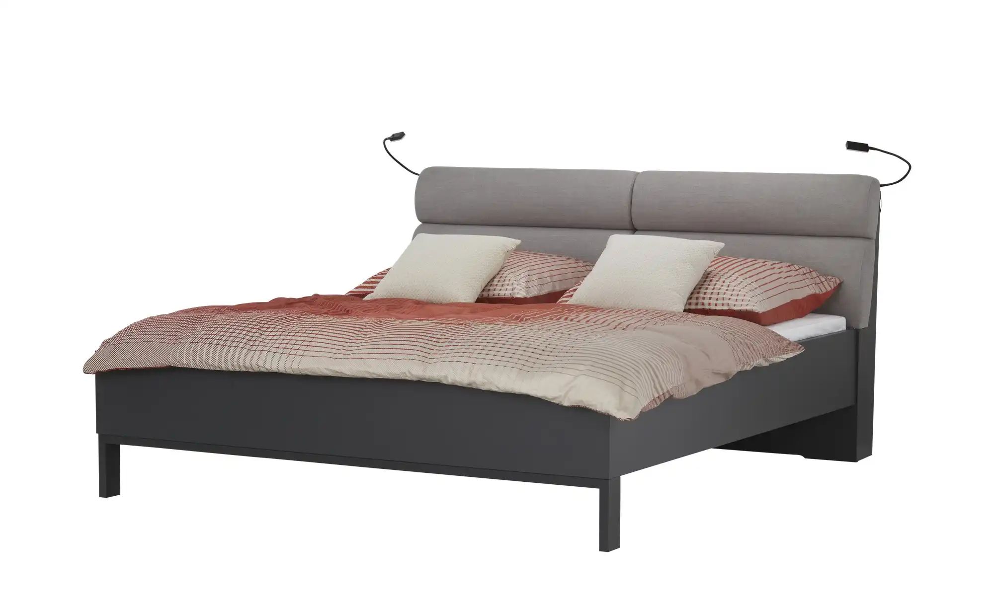Bettanlage  Furnline ¦ grau Betten > Bettgestelle - Höffner günstig online kaufen