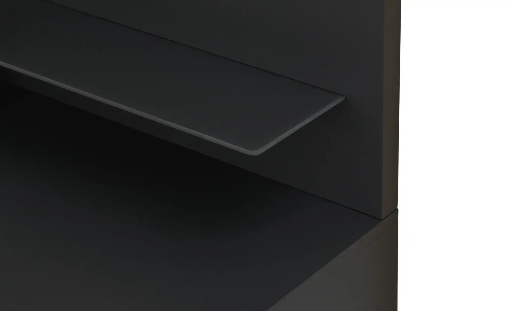 Thumbnail - Nachtkonsolenkombination Glassystem ¦ grau ¦ Maße (cm): B: 60 H: 56,1 T: 46.0 Tische > Nachttische - Höffner