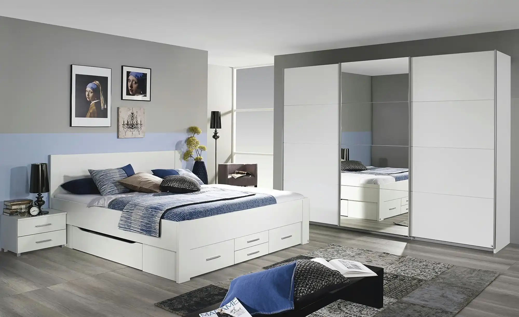 Nachtkommode  Coventry ¦ weiß ¦ Maße (cm): B: 40 H: 36 T: 40.0 Tische > Nac günstig online kaufen