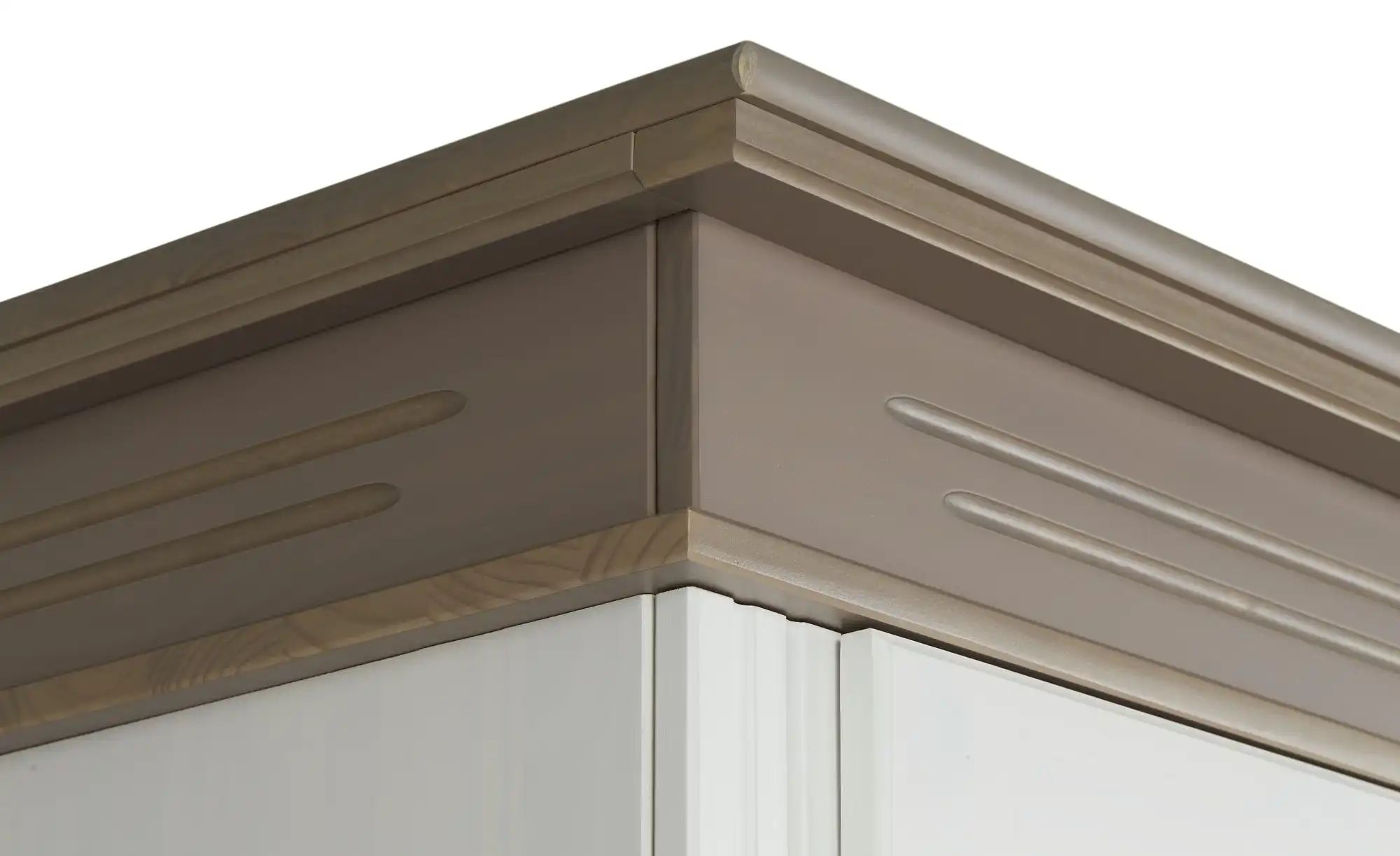 Thumbnail - Drehtürenschrank Massivholz Fehmarn ¦ weiß ¦ Maße (cm): B: 136 H: 220 T: 62.0 Schränke > Kleiderschränke > Drehtürenschr...