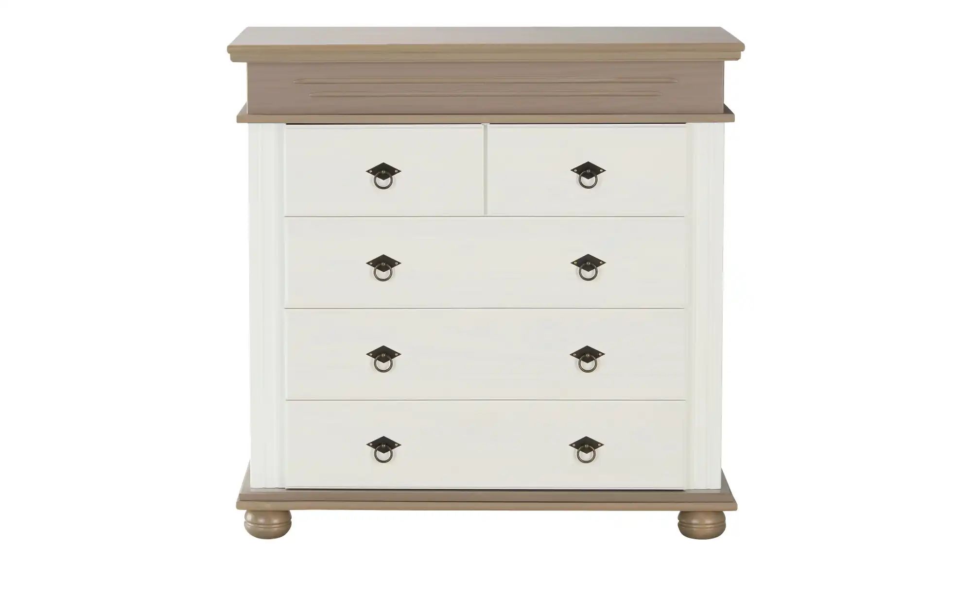Thumbnail - Kommode Massivholz Fehmarn ¦ holzfarben ¦ Maße (cm): B: 101 H: 99 T: 46.0 Kommoden & Sideboards > Kommoden - Höffner