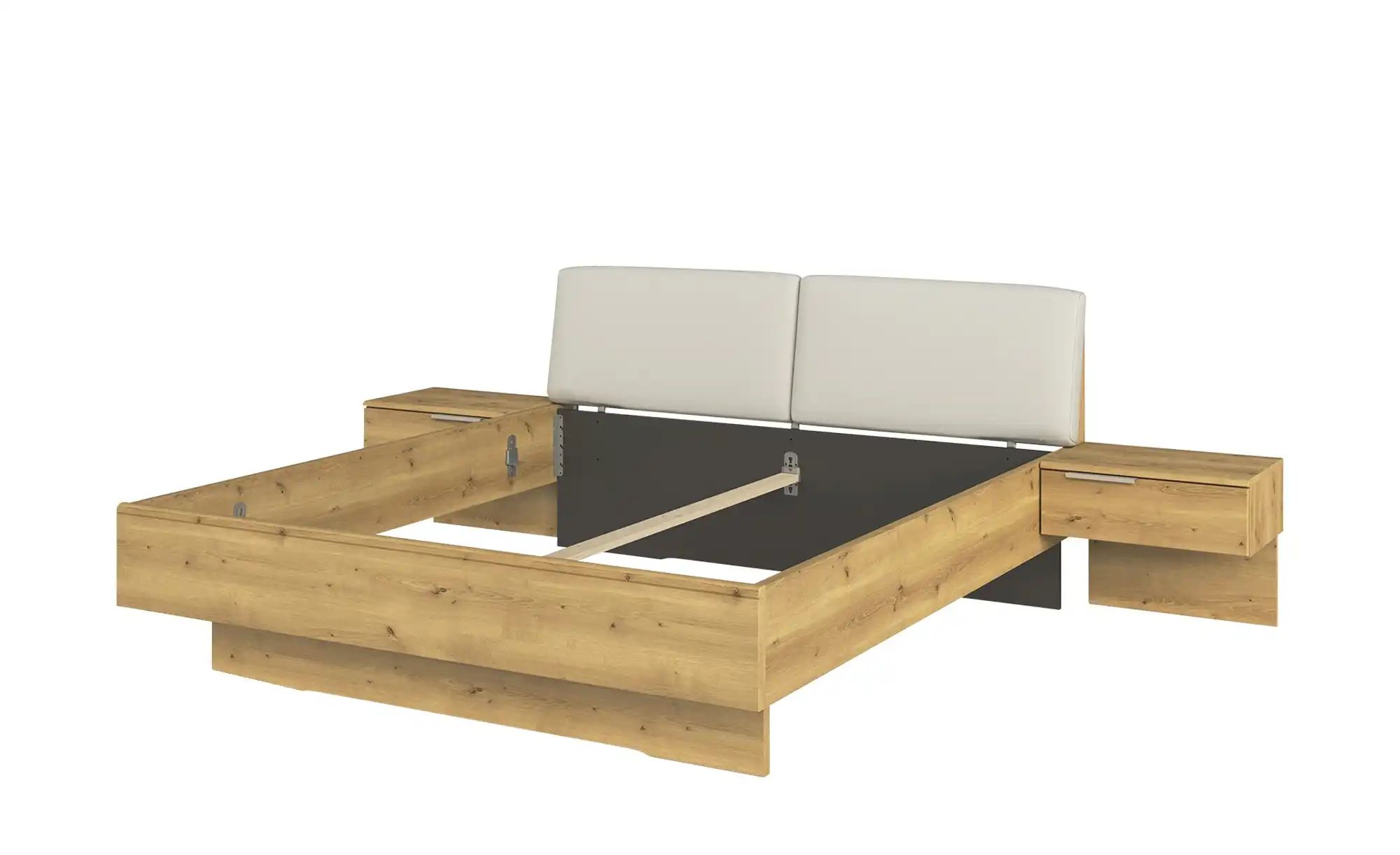 Wohnwert Bettanlage  Mercura ¦ holzfarben Betten > Komfortbetten - Höffner günstig online kaufen