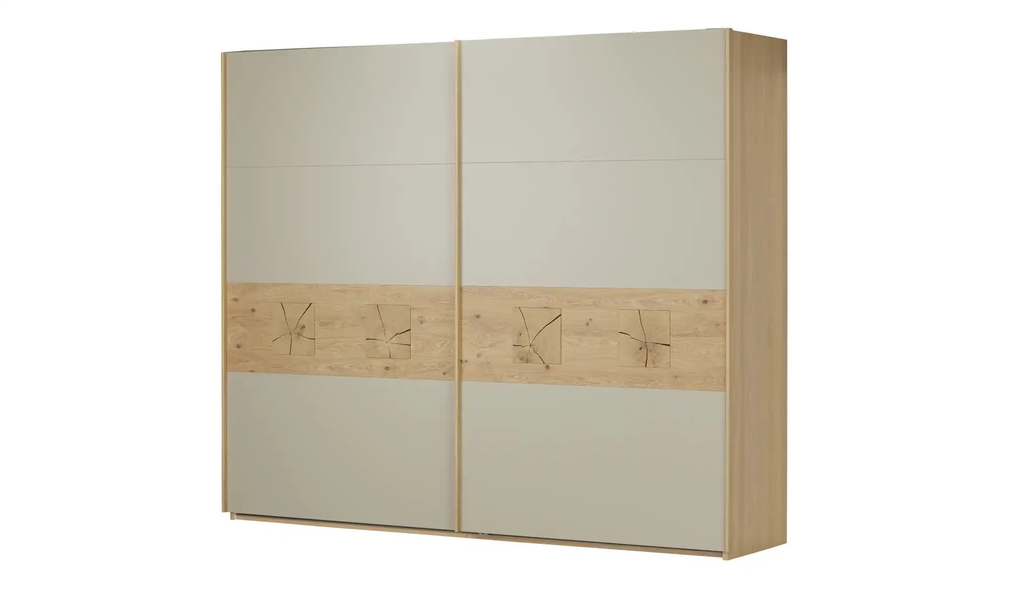 SCHÖNER WOHNEN Kollektion Schwebetürenschrank  Multiline ¦ beige ¦ Maße (cm günstig online kaufen