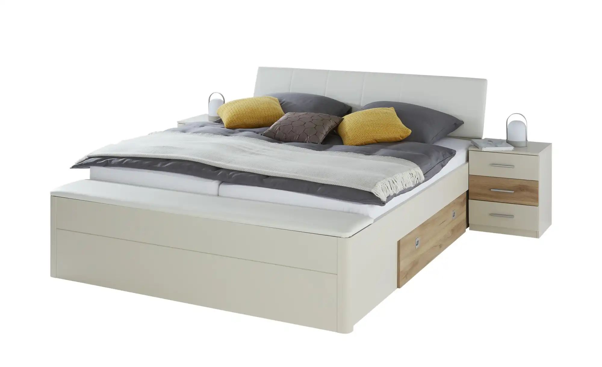 Bettanlage  Norwich ¦ beige ¦ Maße (cm): B: 277 H: 97 T: 248.0 Betten > Dop günstig online kaufen