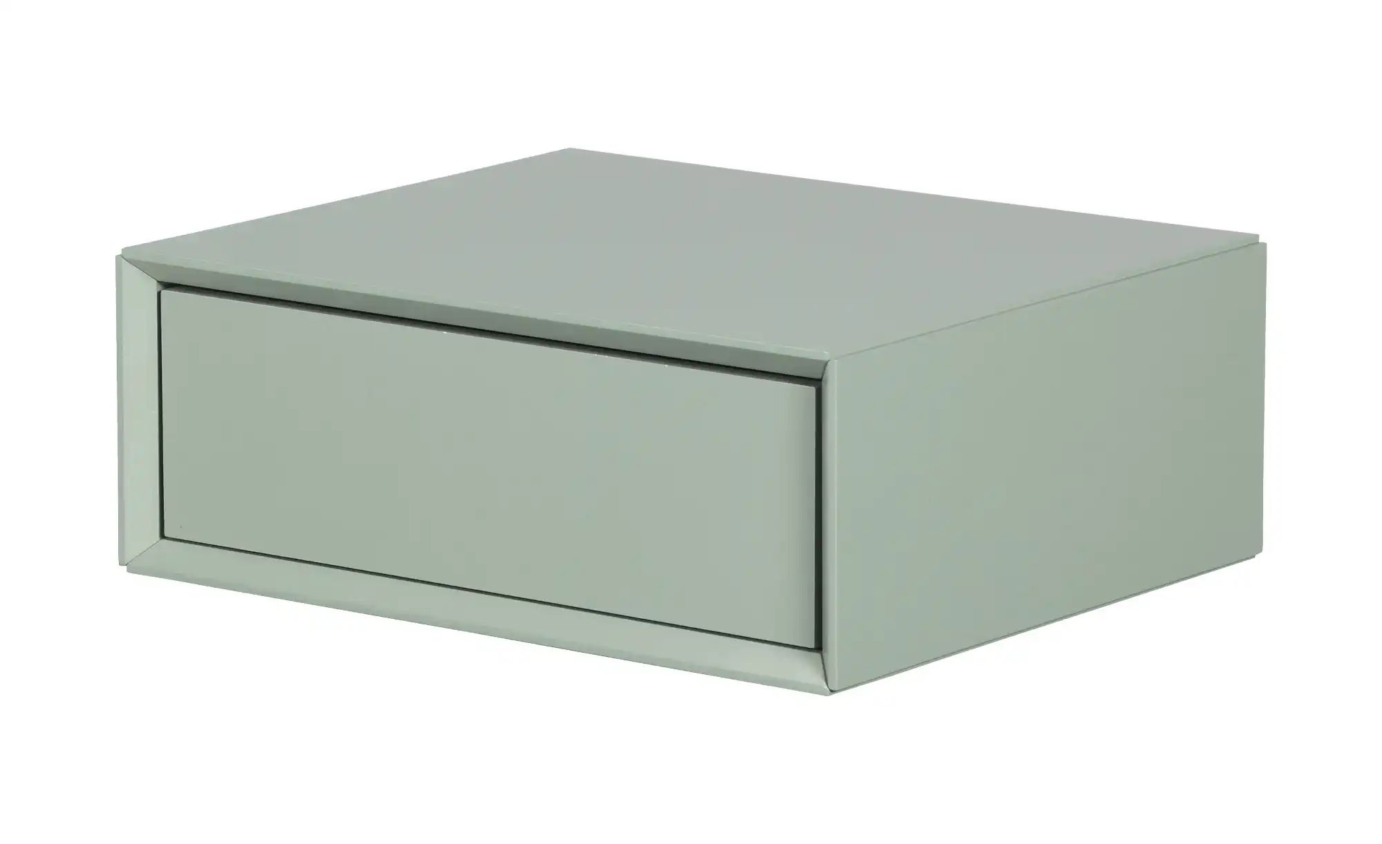 Nachtkommode hängend Lumi ¦ grün ¦ Maße (cm): B: 48 H: 18,5 T: 40.0 Tische günstig online kaufen