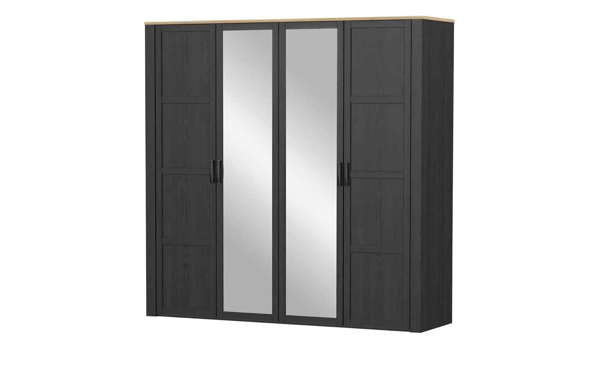 Drehtürenschrank  Toneo ¦ schwarz ¦ Maße (cm): B: 215 H: 215 T: 60.0 Schrän günstig online kaufen