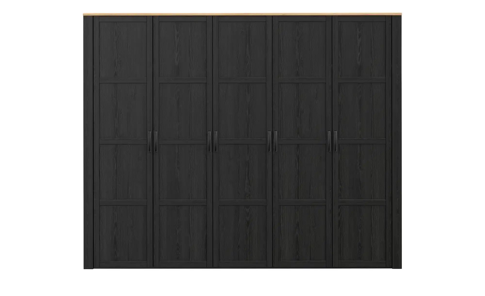 Thumbnail - Drehtürenschrank Toneo ¦ schwarz ¦ Maße (cm): B: 265 H: 215 T: 60.0 Schränke > Kleiderschränke > Drehtürenschränke - Hö...