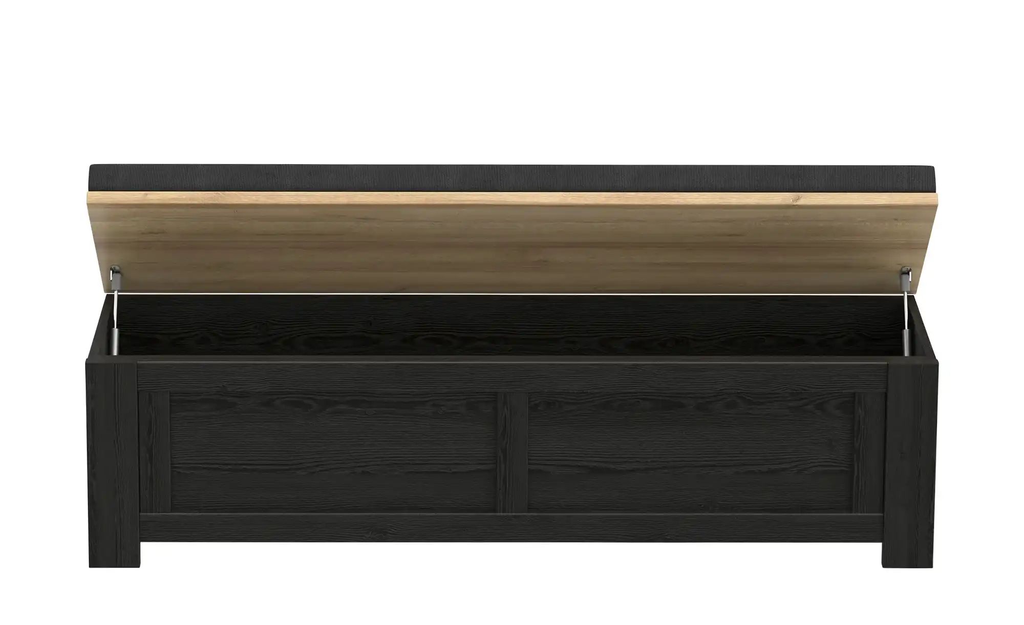 Thumbnail - Bettbank  Toneo ¦ schwarz ¦ Maße (cm): B: 135 H: 42 T: 35.0 Bänke > Einzelbänke - Höffner