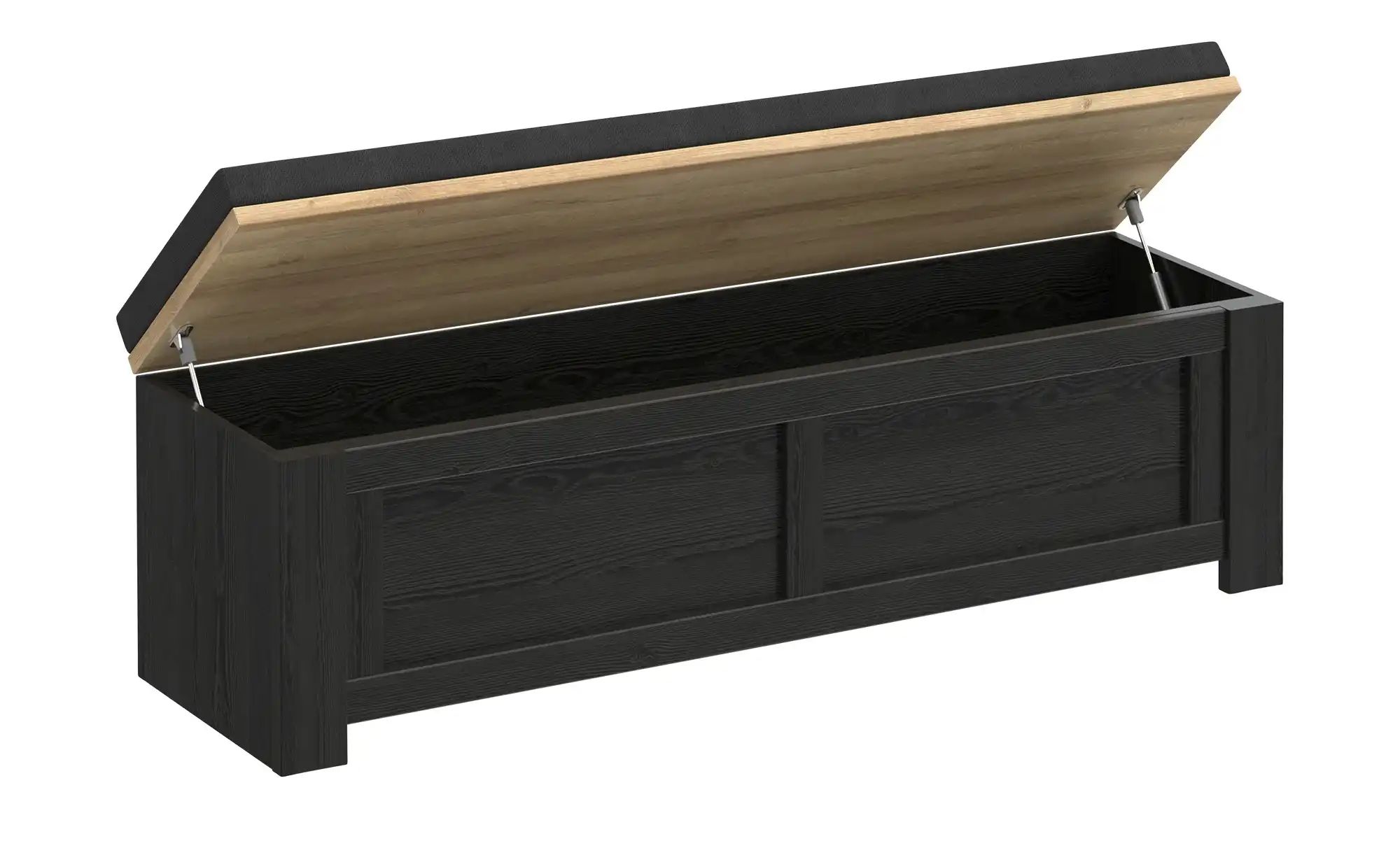 Thumbnail - Bettbank  Toneo ¦ schwarz ¦ Maße (cm): B: 135 H: 42 T: 35.0 Bänke > Einzelbänke - Höffner