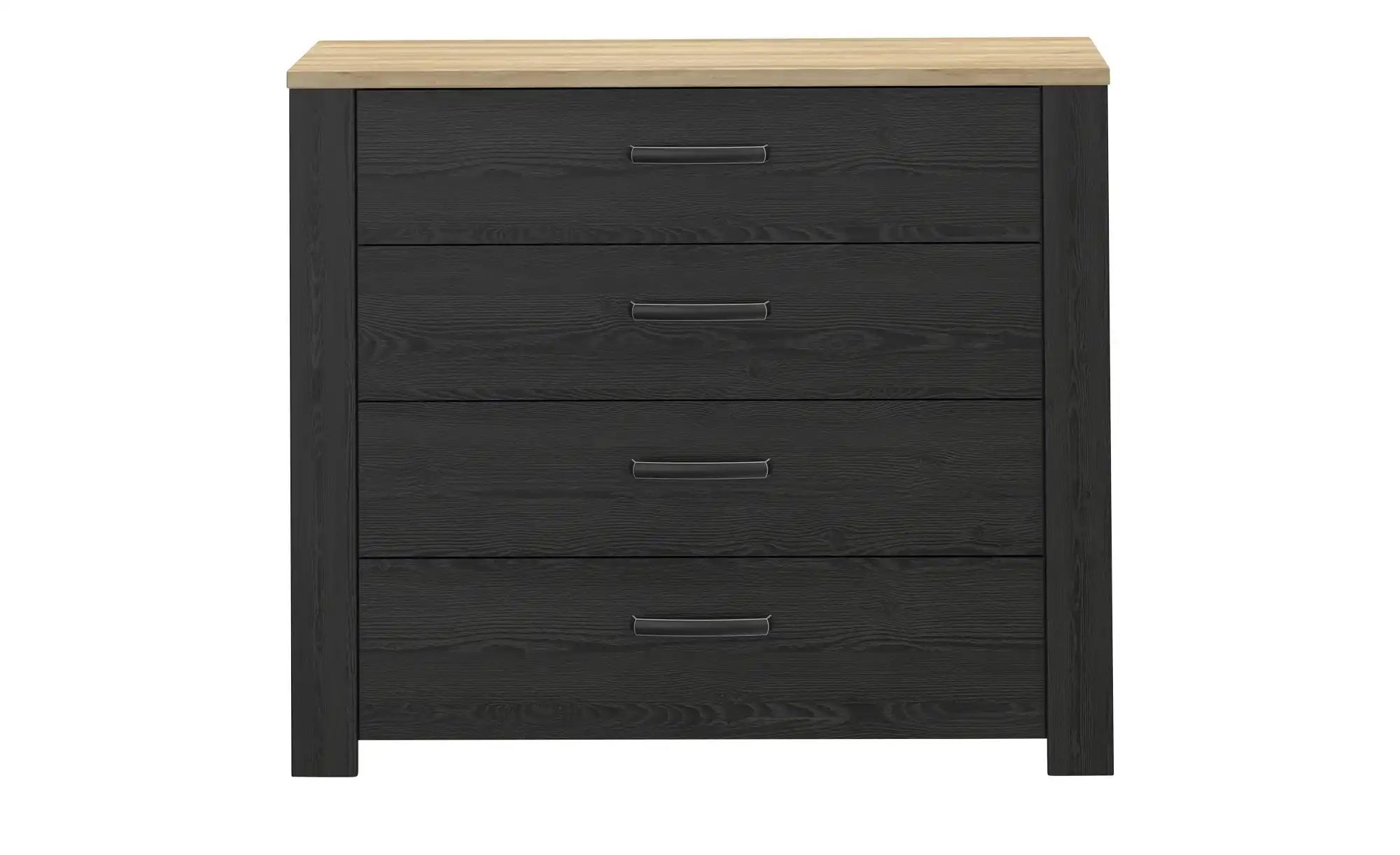 Schubkastenkommode  Toneo ¦ schwarz ¦ Maße (cm): B: 102 H: 87 T: 42.0 Kommo günstig online kaufen